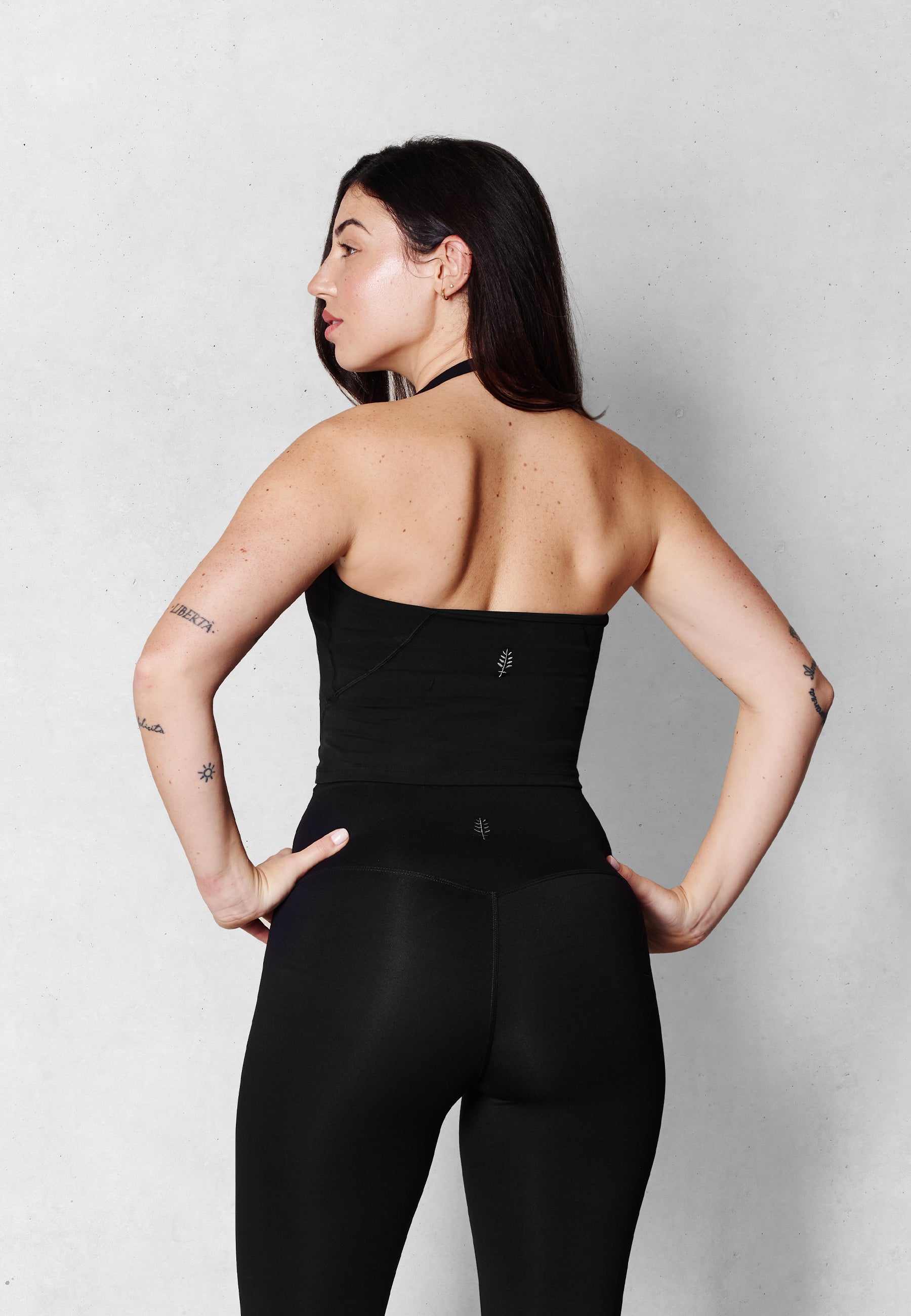 Halter Neck Top - Black