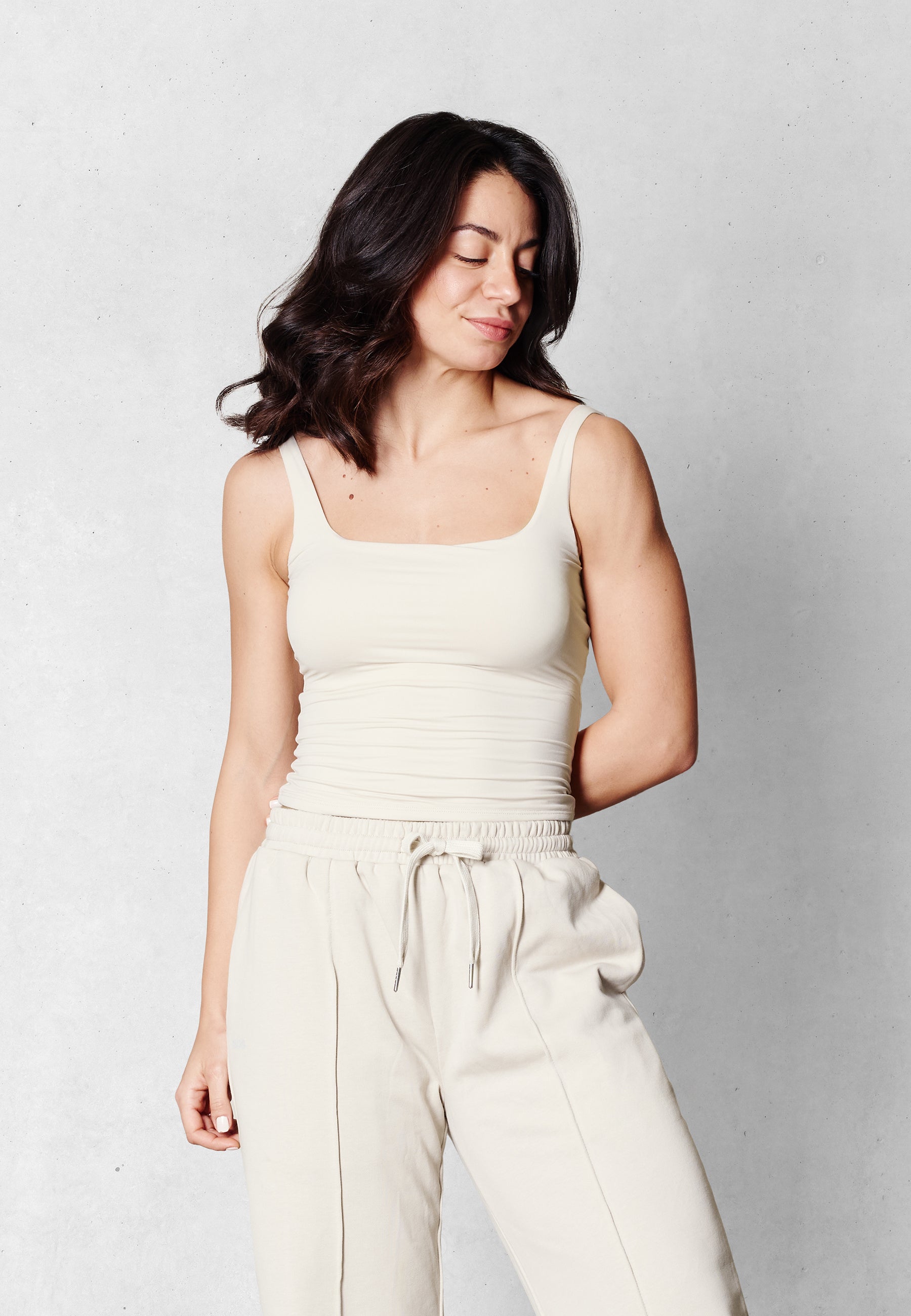 Silky Soft Top - Beige