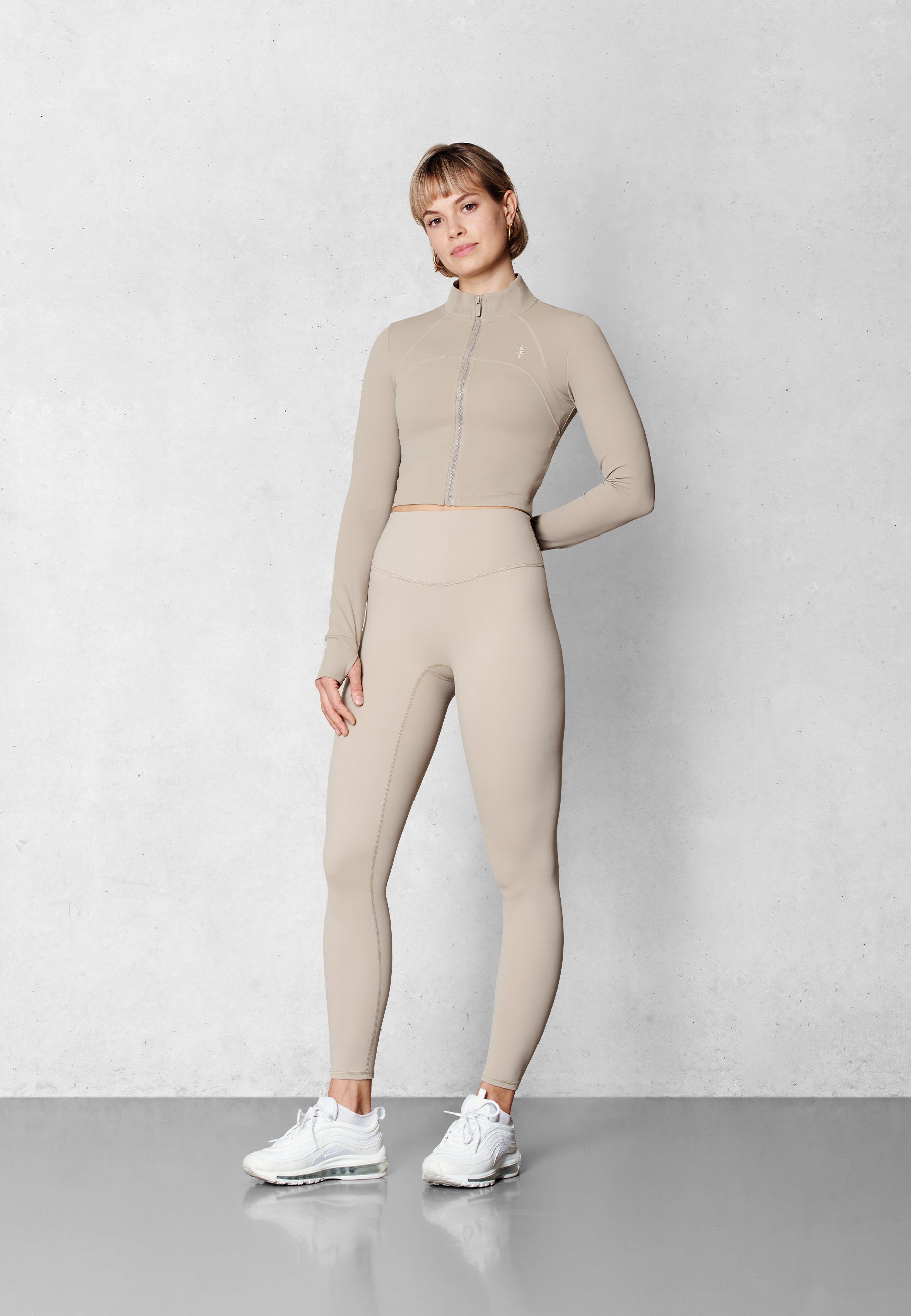 Performance Zip Jacket - Gravel