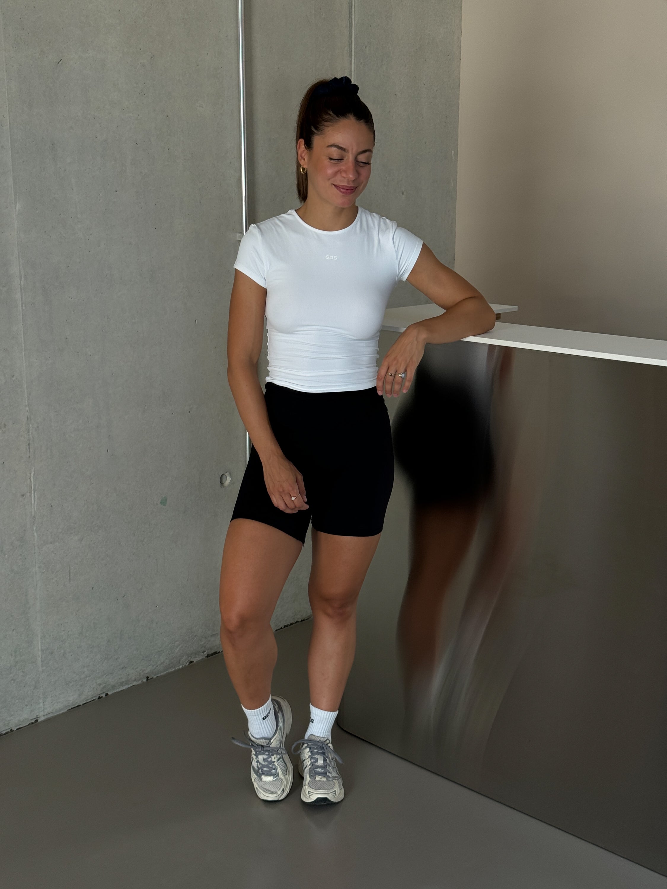 Weightless Mid Tee - Weiß