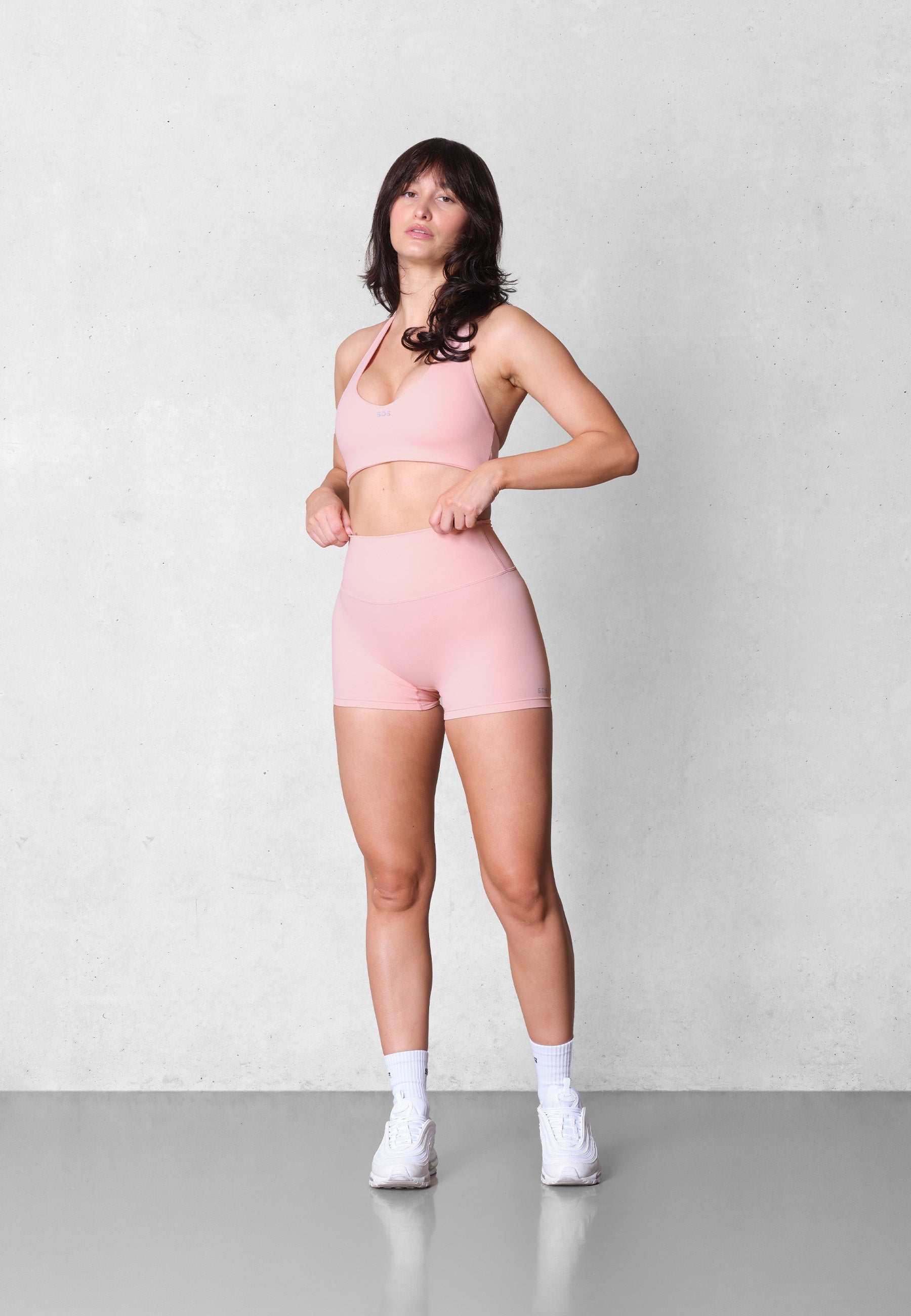 Booty Shorts - Romantic Rose