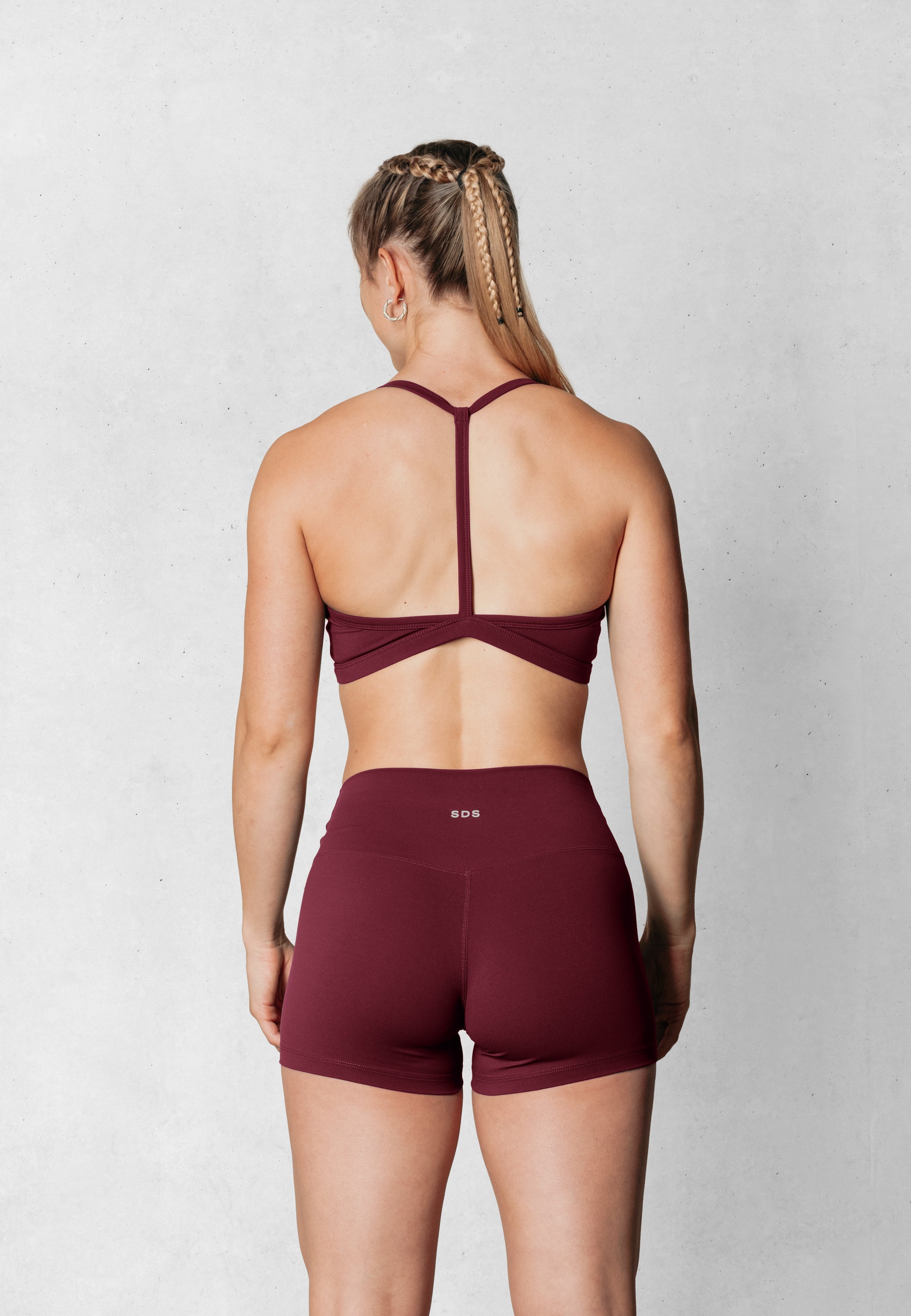 Linear Bra - Merlot