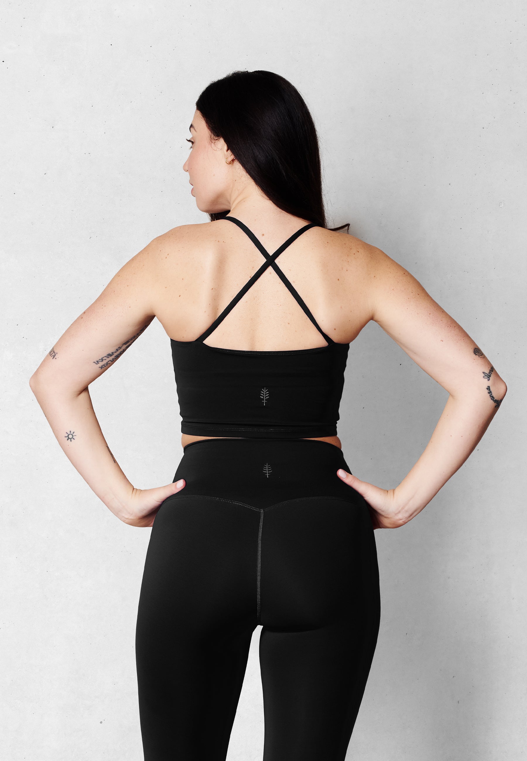 V-Shape Tights - Black