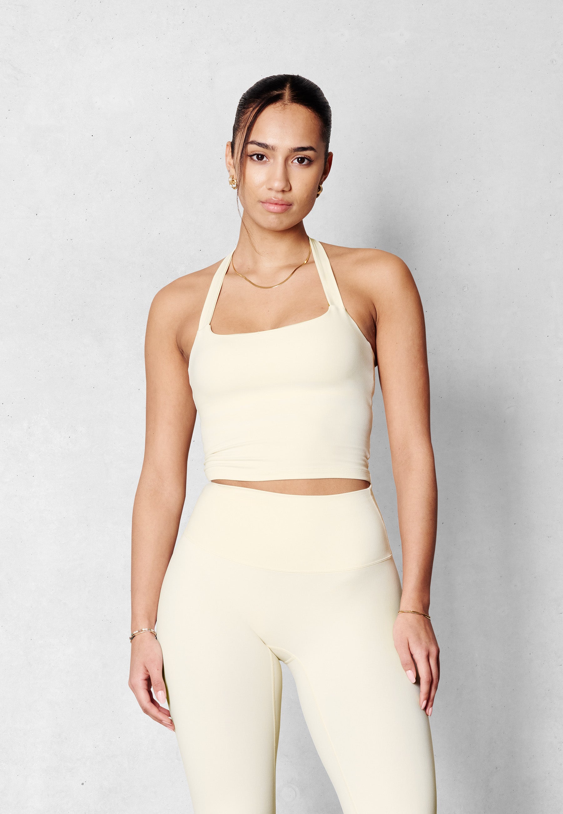 Halter Neck Top - Meringue