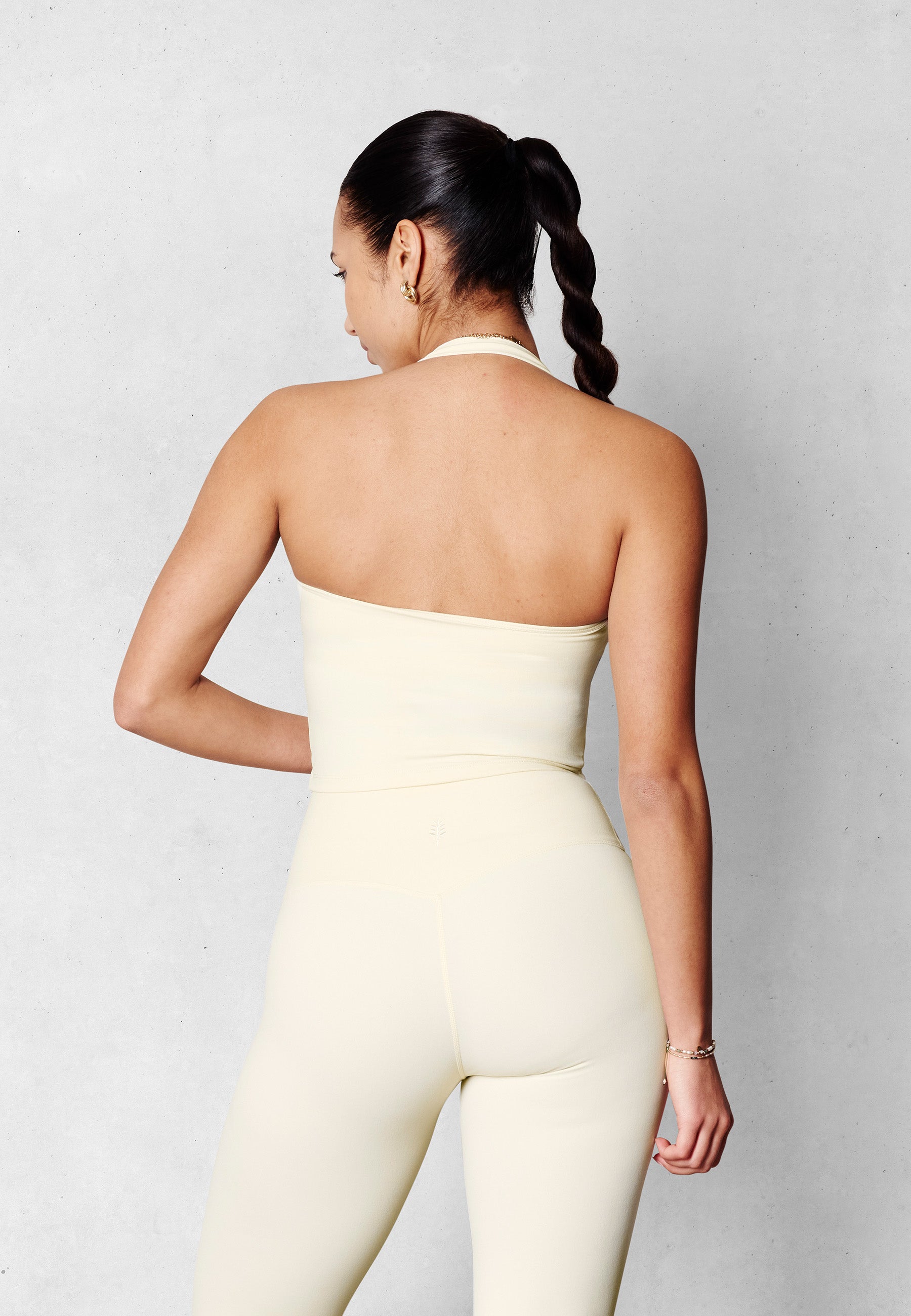 Halter Neck Top - Meringue