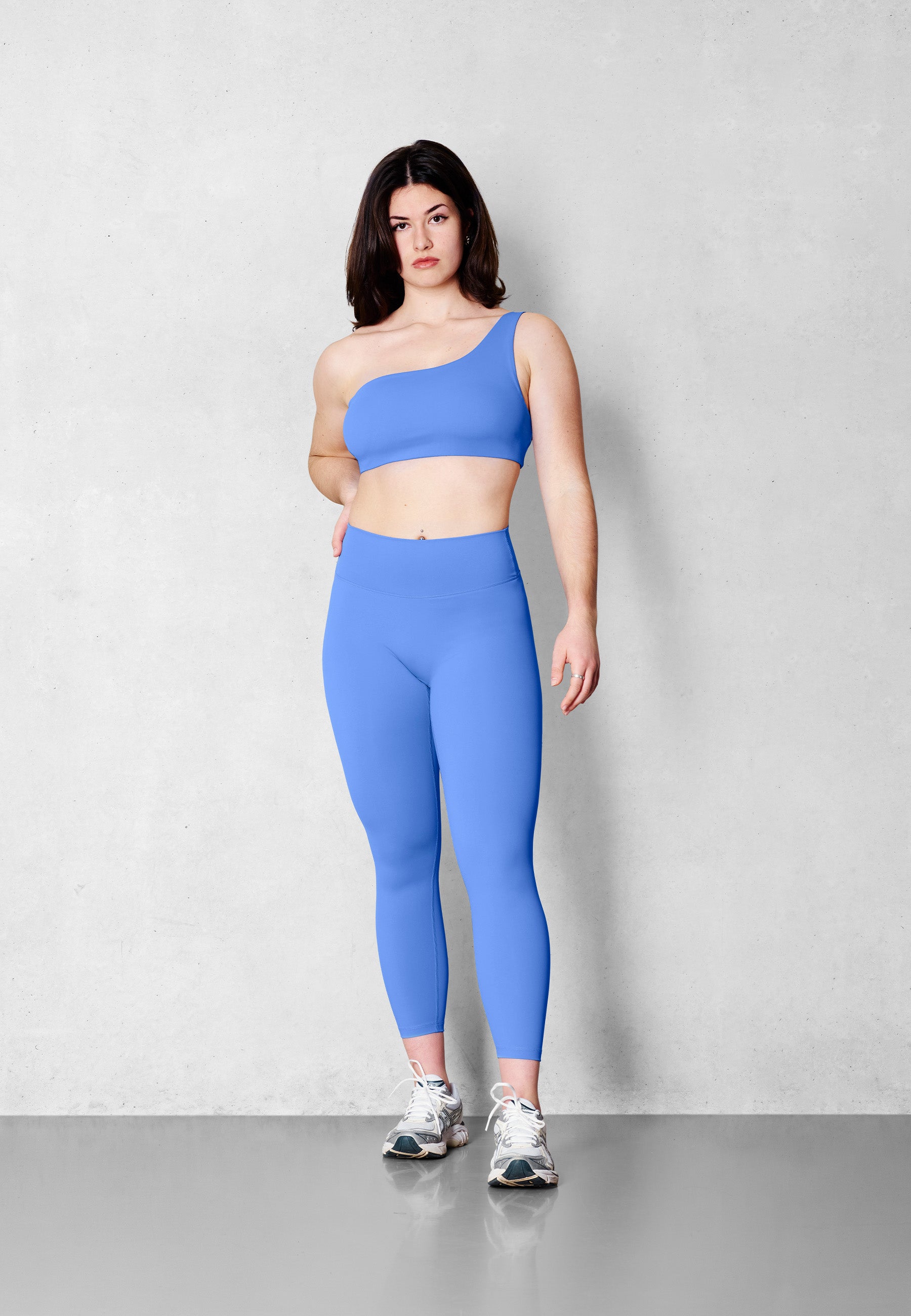 V-Shape Tights - Sky Blue