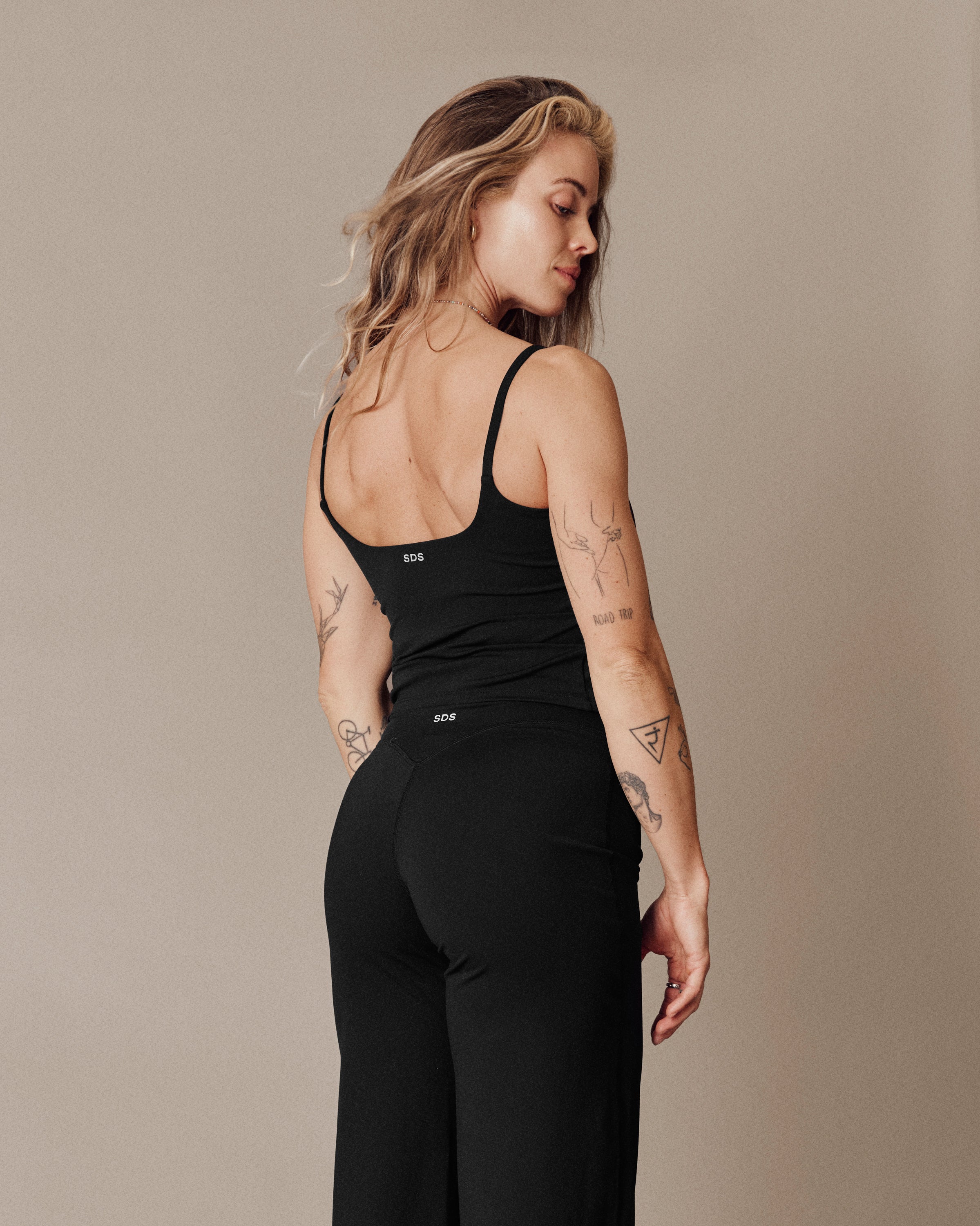 Classic Full Length Top- SculptFlex - Black