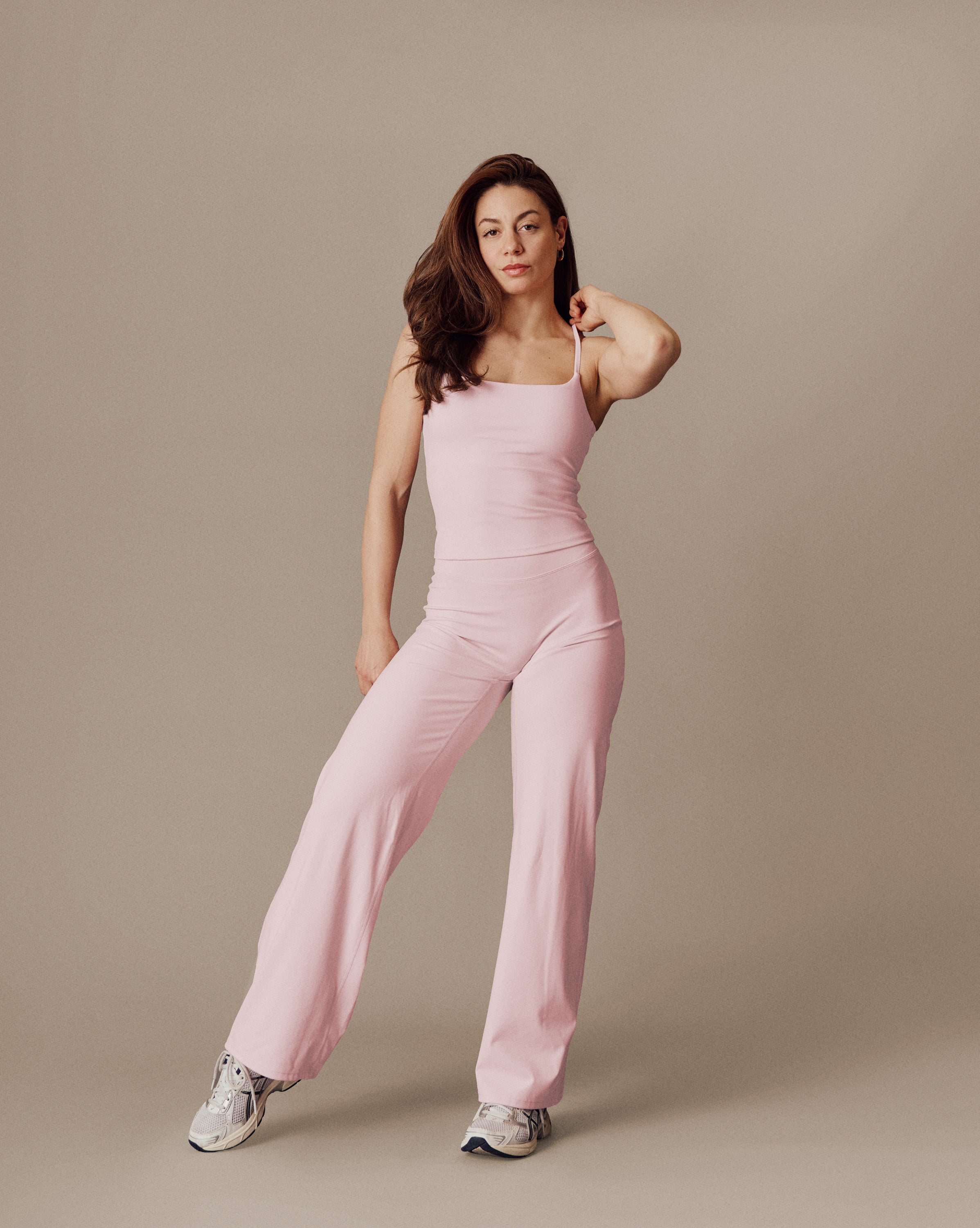 Classic Full Length Top- SculptFlex - Soft Rose