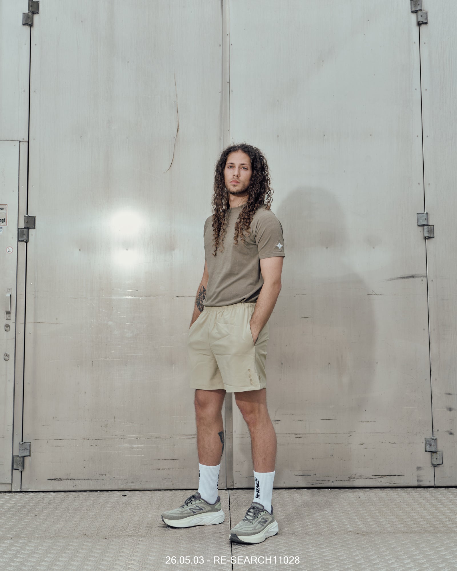 Training Shorts - Khaki (Ghost)