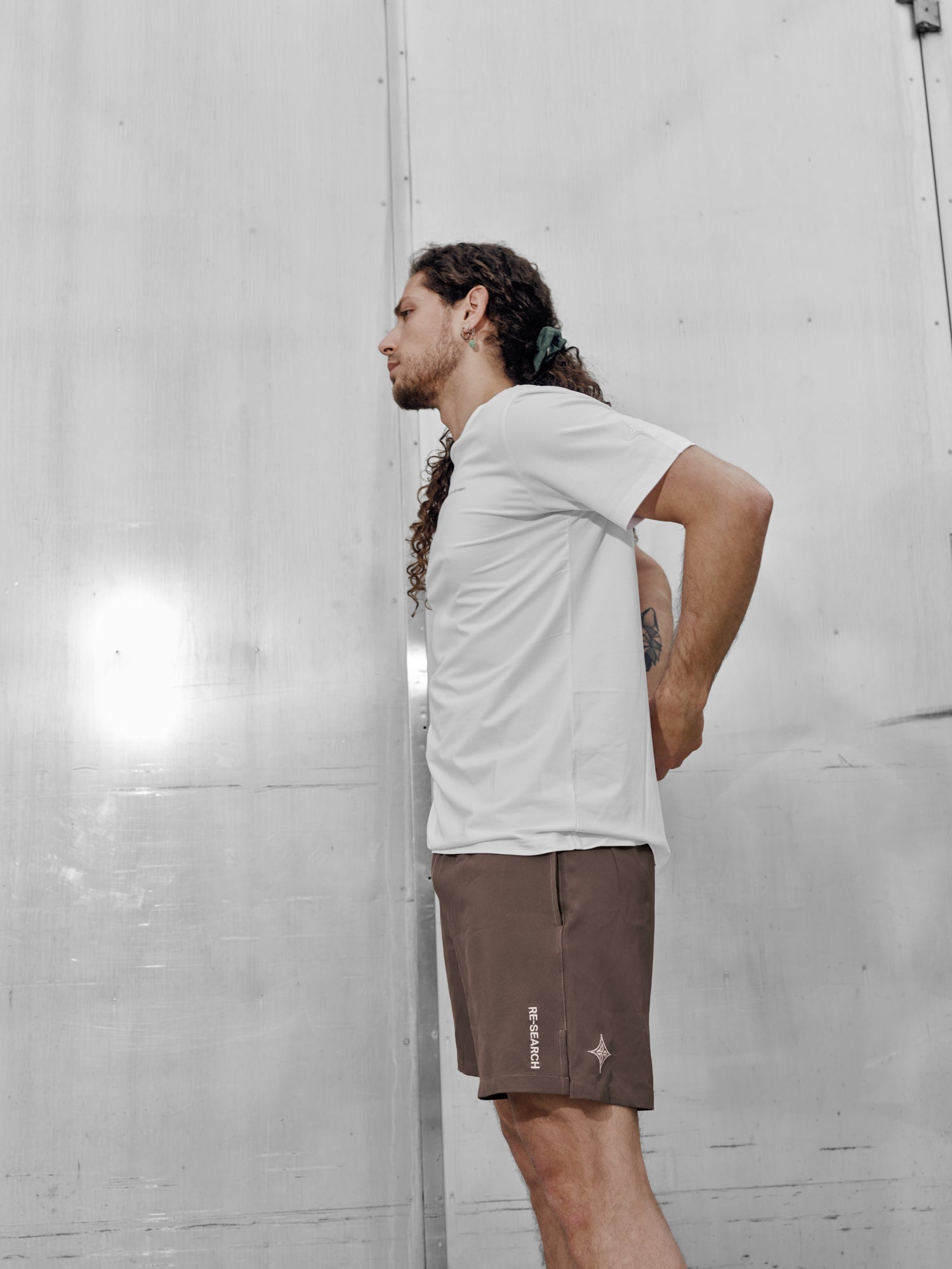Training Shorts - Faded Brown