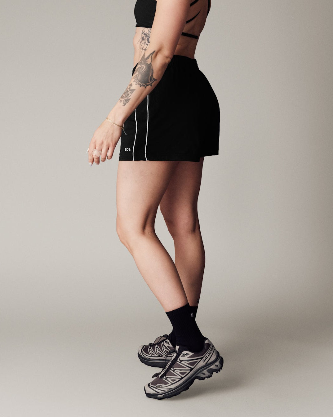 Cotton Shorts - Black
