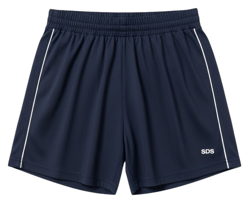 Cotton Shorts - Navy