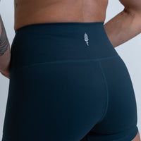 Classic Booty Shorts - Charcoal Blue