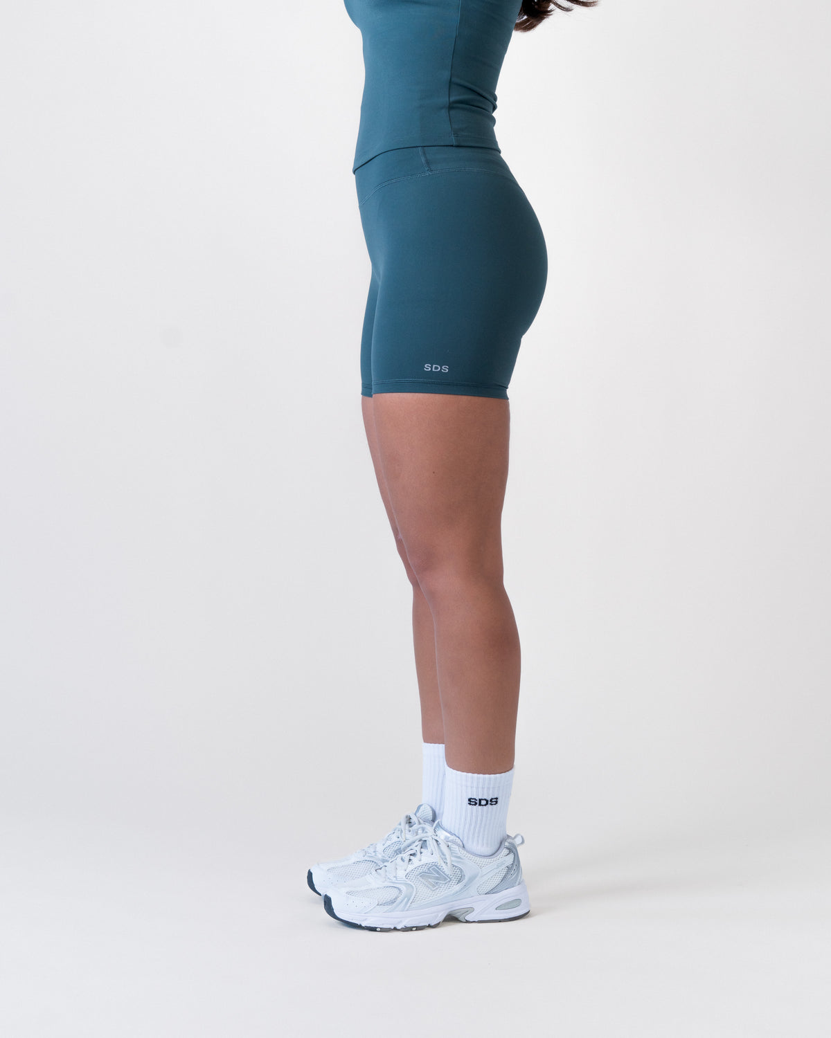 Biker Shorts - High Waist - Teal (Coming soon)