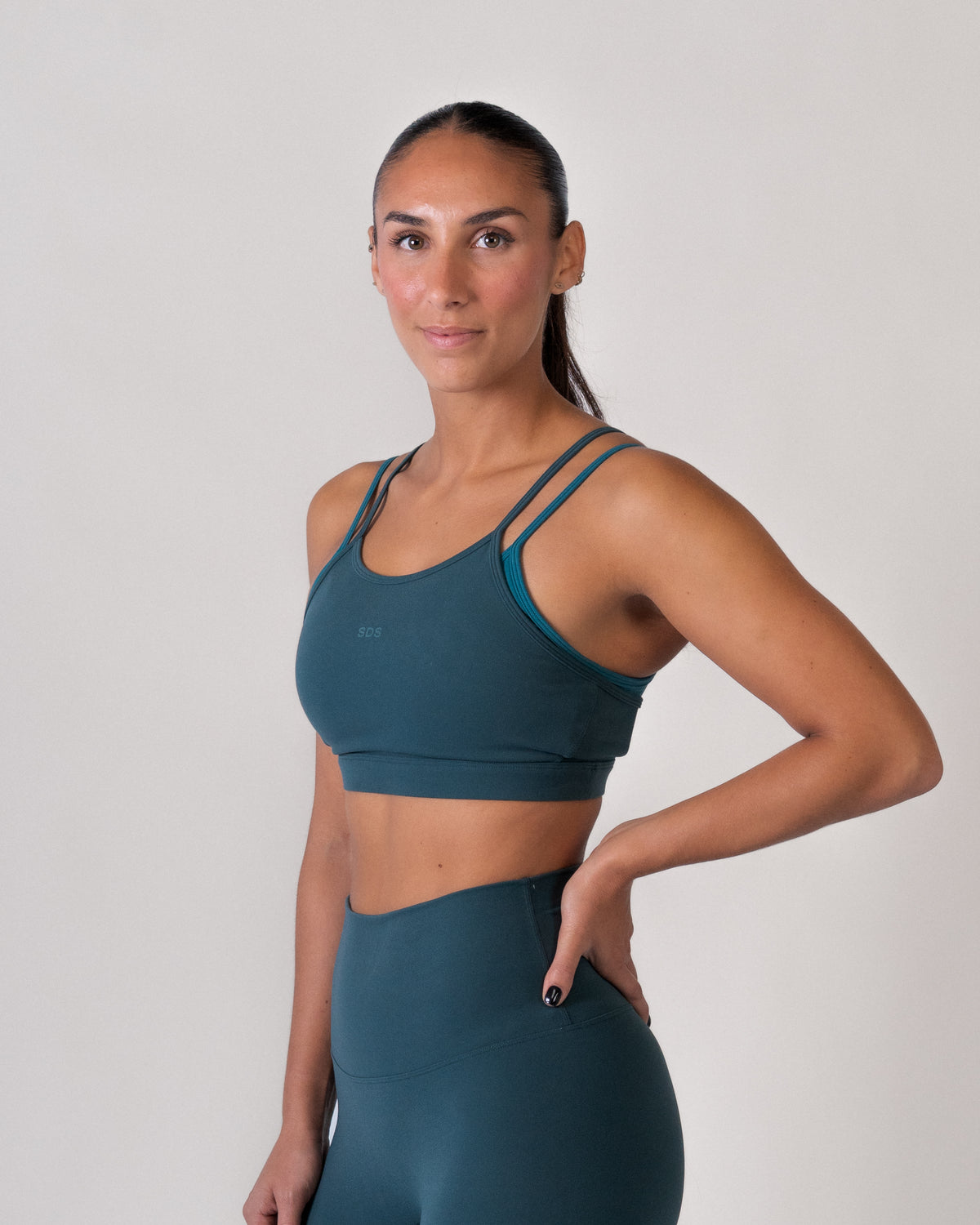 Double HN Bra - Teal - SculptFlex