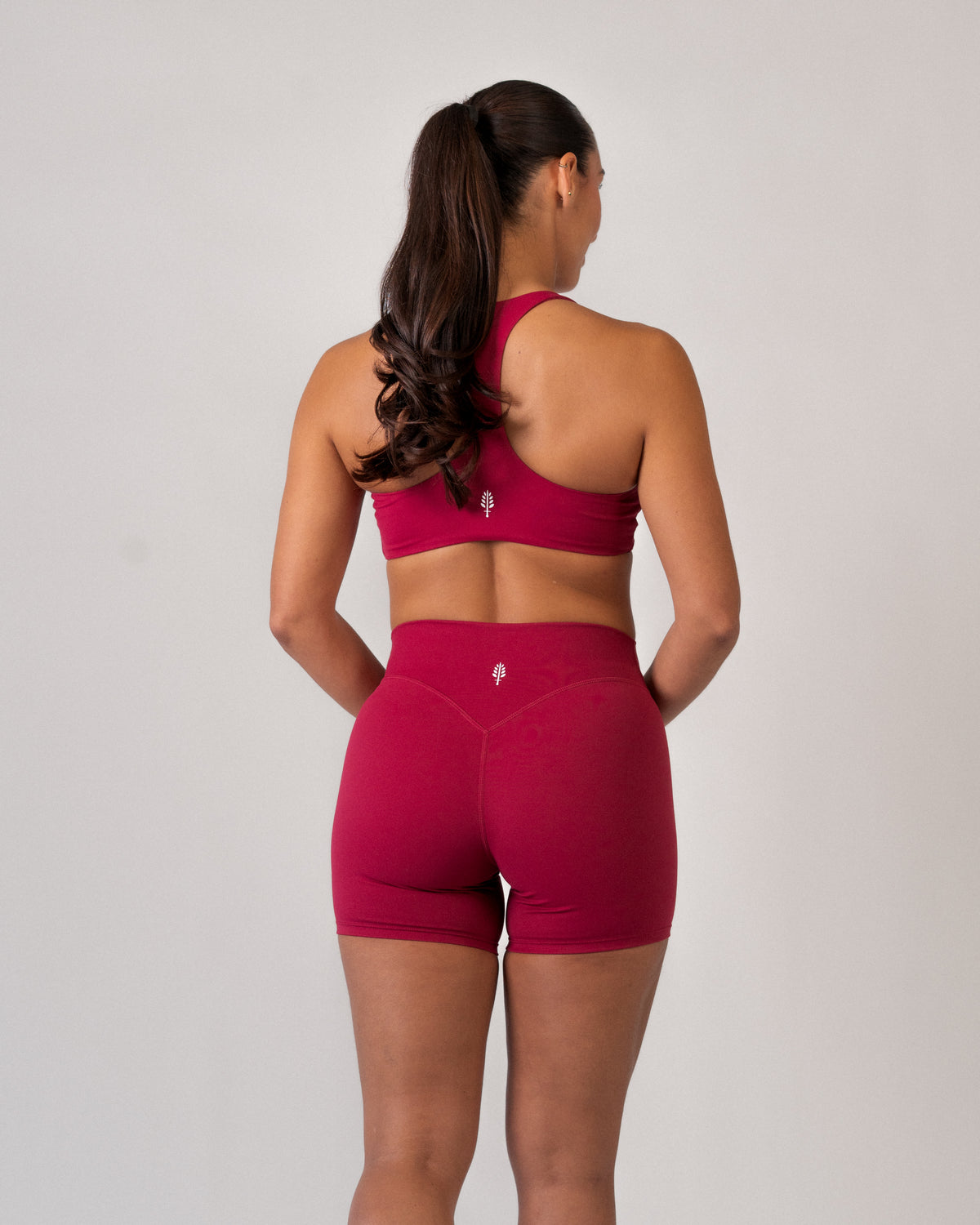 SculptFlex Shorts - Extra V-Shape Mid Length - Red (Coming soon)