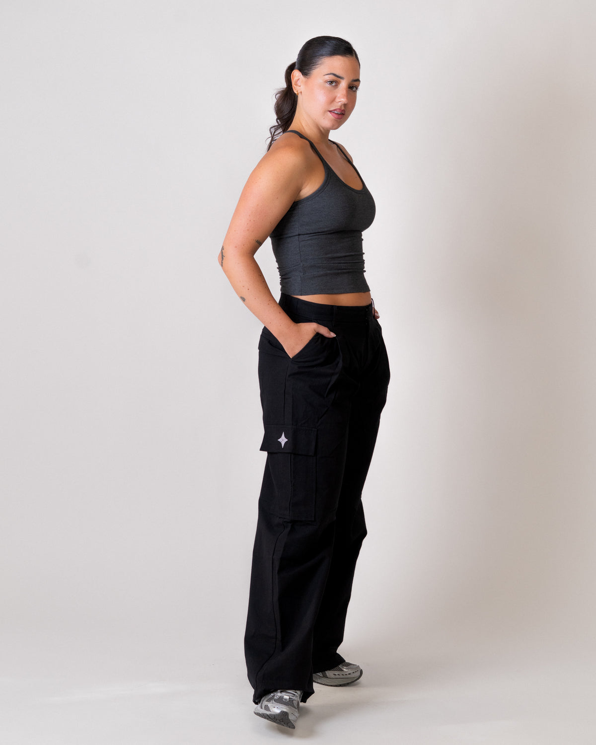 Racer Tank - basis Natural Fiber - Dark Grey (Coming Soon)