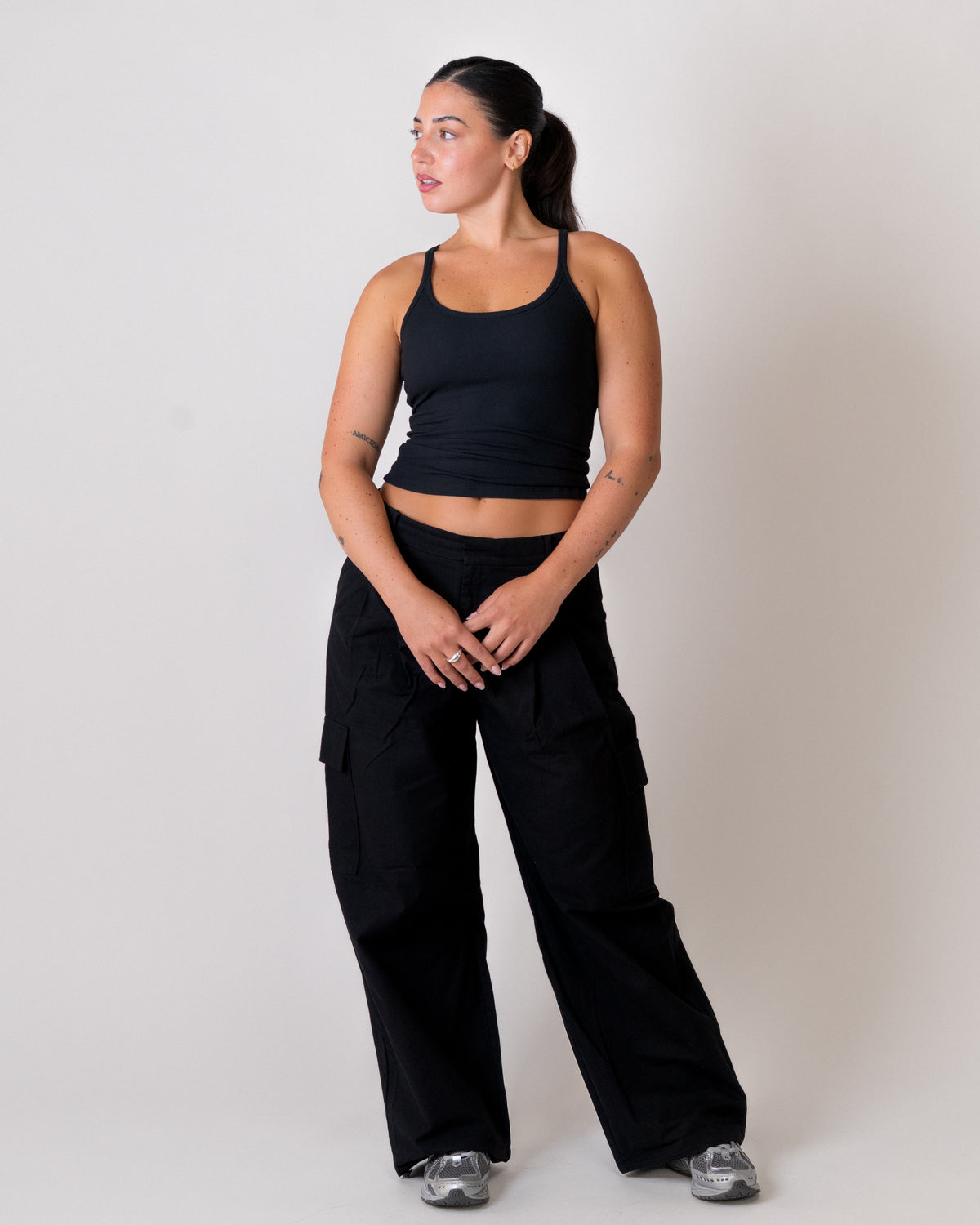 Racer Tank - basis Natural Fiber - Black (Coming Soon)