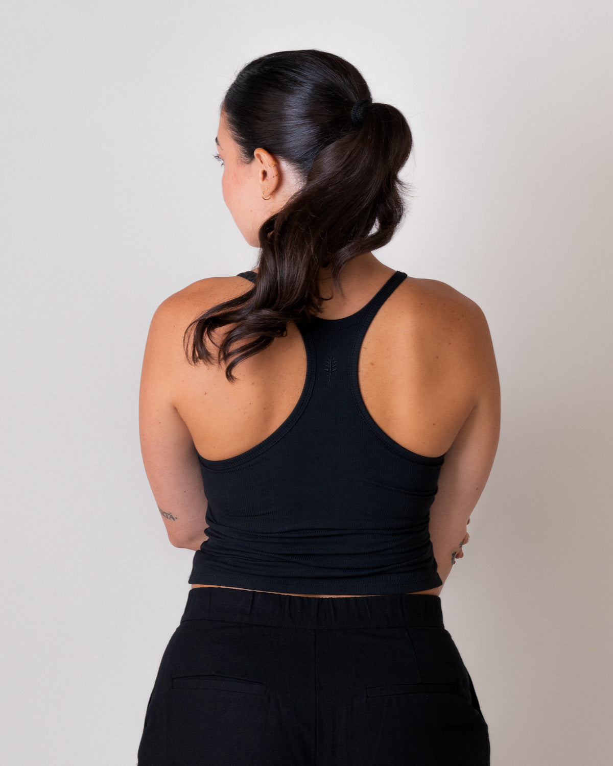 Racer Tank - basis Natural Fiber - Black (Coming Soon)