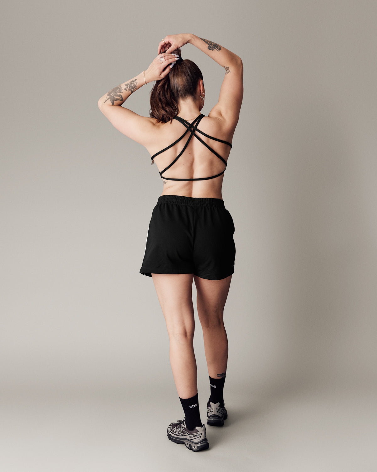 Cotton Shorts - Black