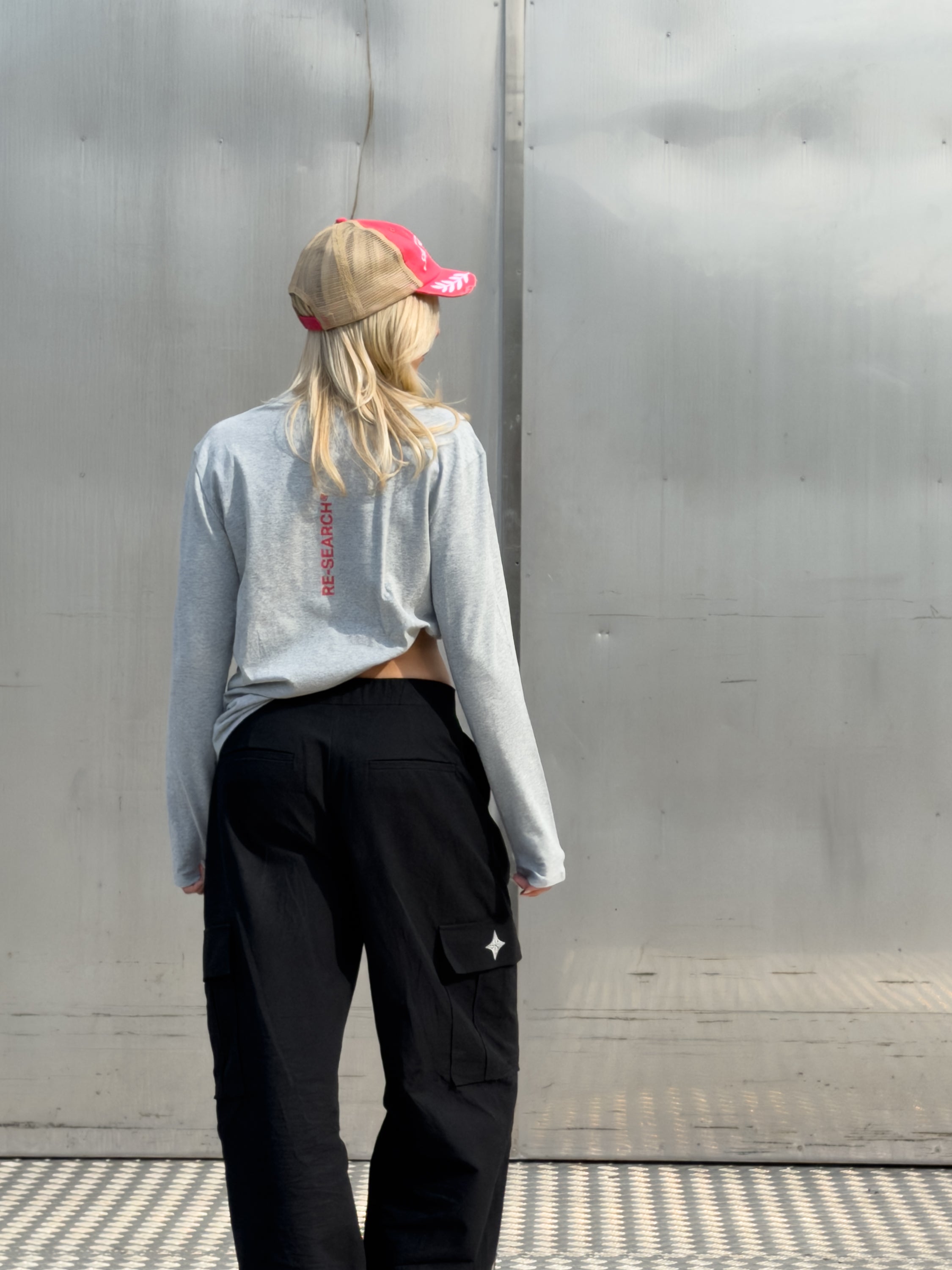 All Year Longline - Grey and Red