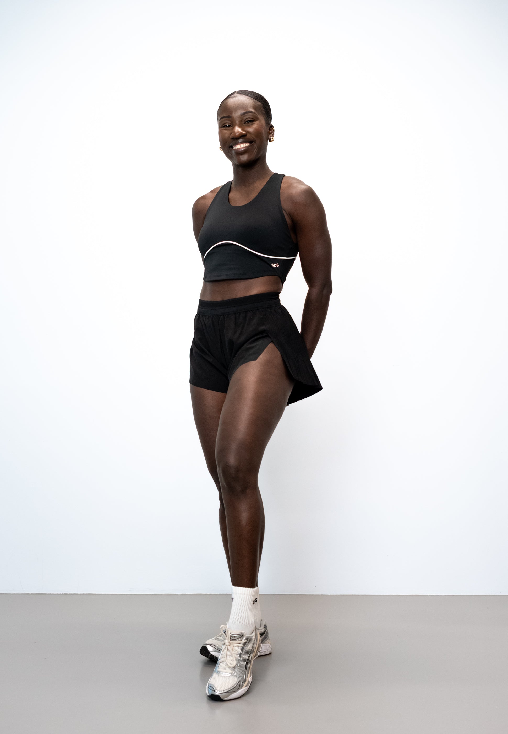 Endorphin Flare Run Shorts - Black