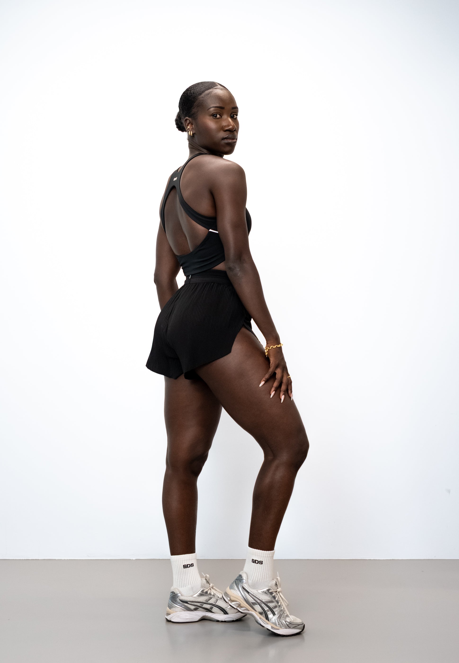 Endorphin Flare Run Shorts - Black