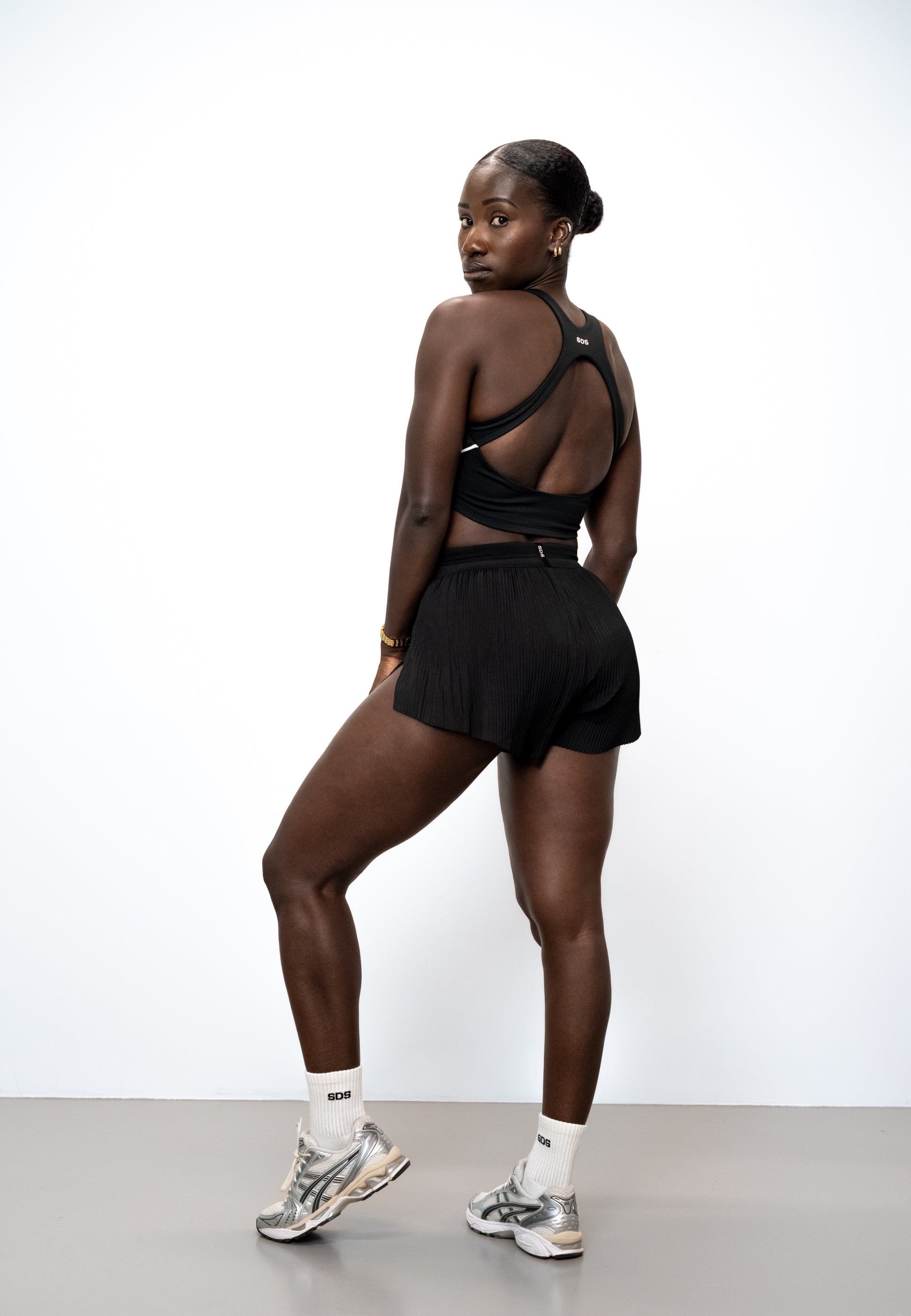 Endorphin Flare Run Shorts - Black