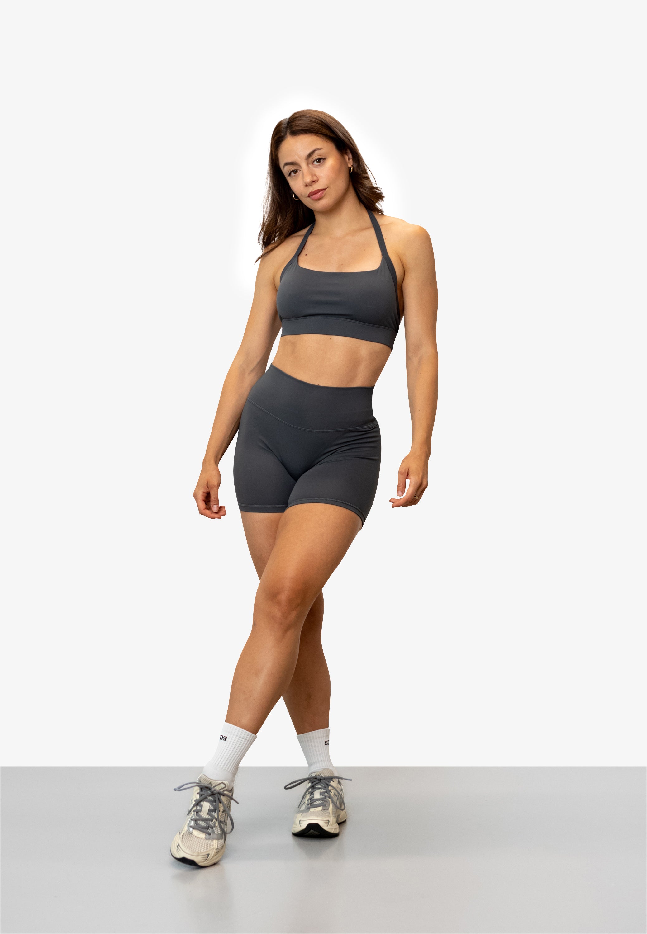 Halter Neck V2 - Stone Grey