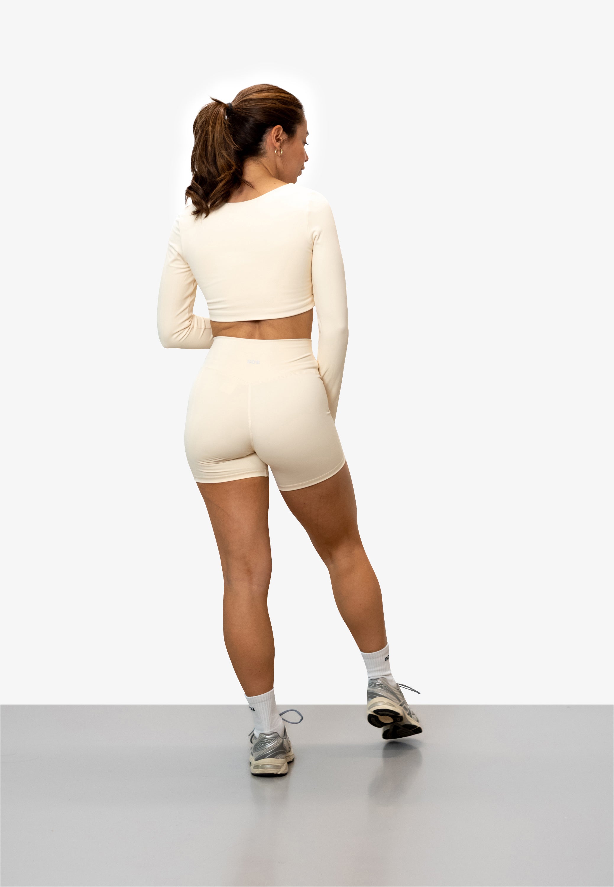 Cropped Long Sleeve - Buttercream