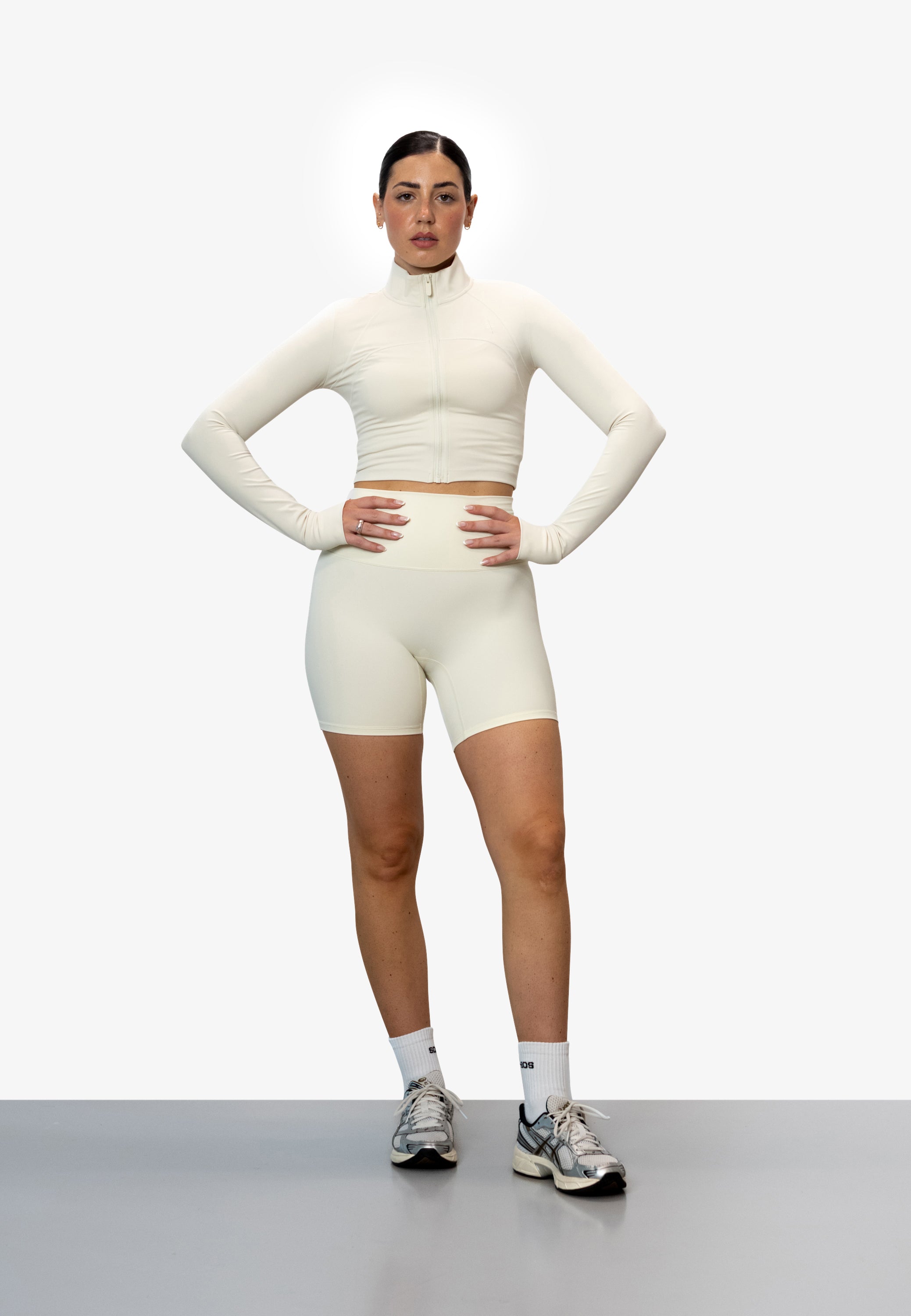 Performance Zip Jacket - Meringue
