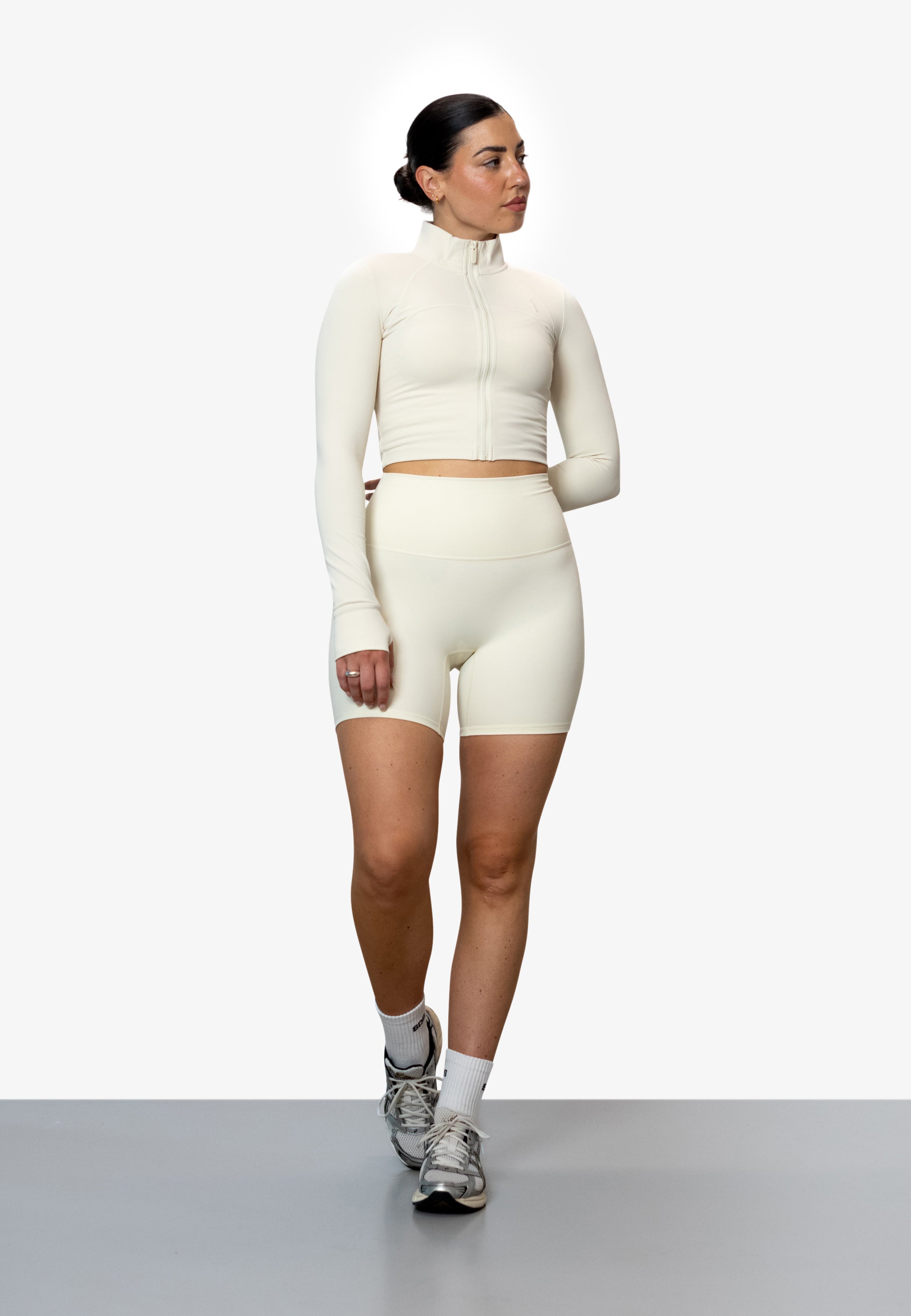 Performance Zip Jacket - Meringue