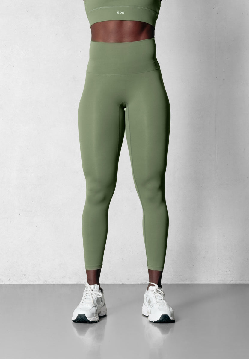 V- Shape Tights - Light Green – Swiss Designer Sport