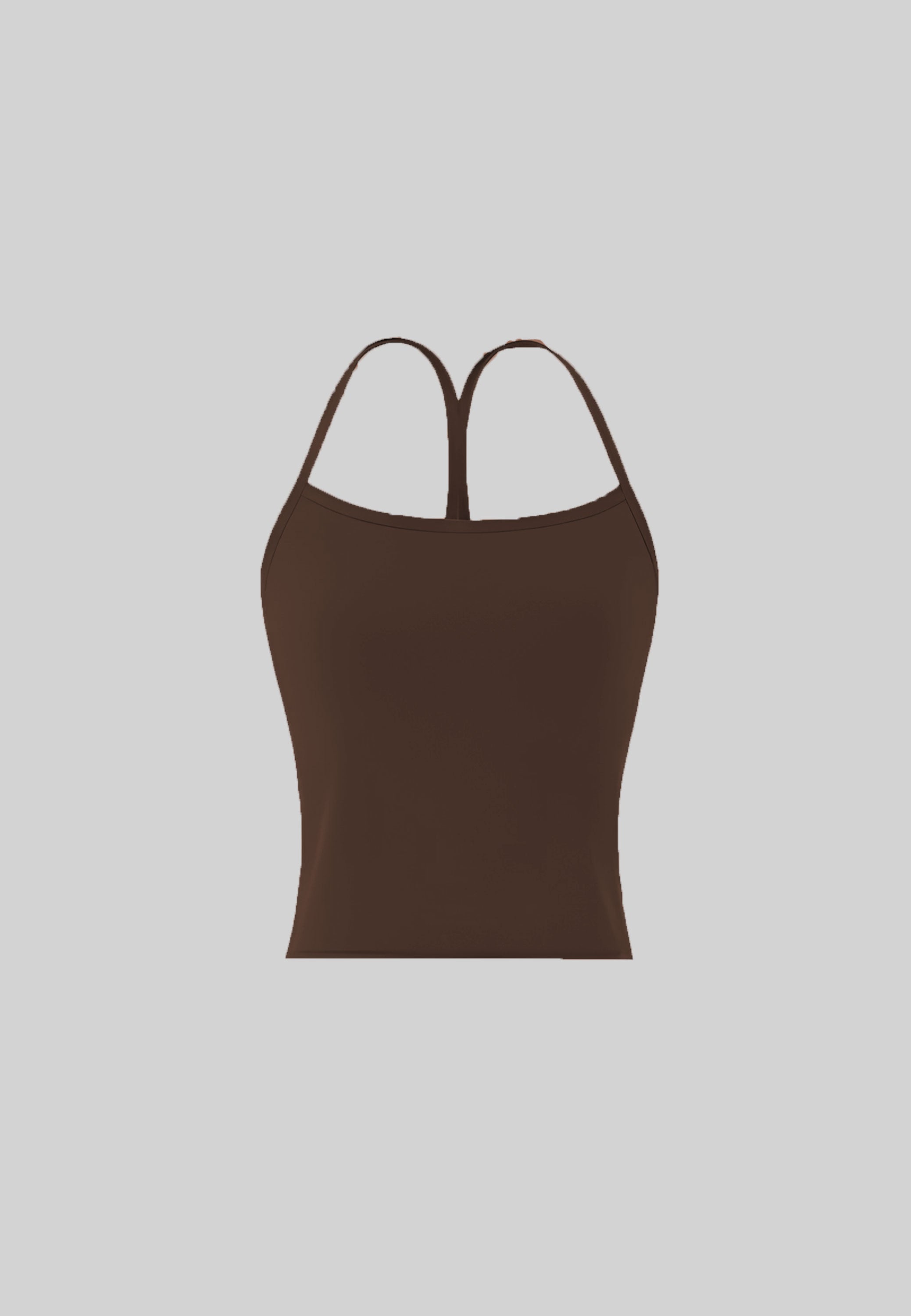 Serenity Tank - Chocolate Brown