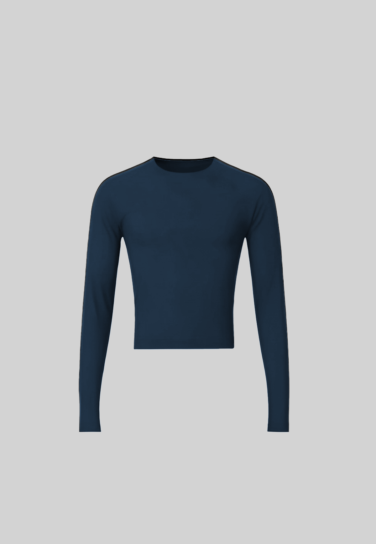 Performance Long Sleeve - Dark teal Blue