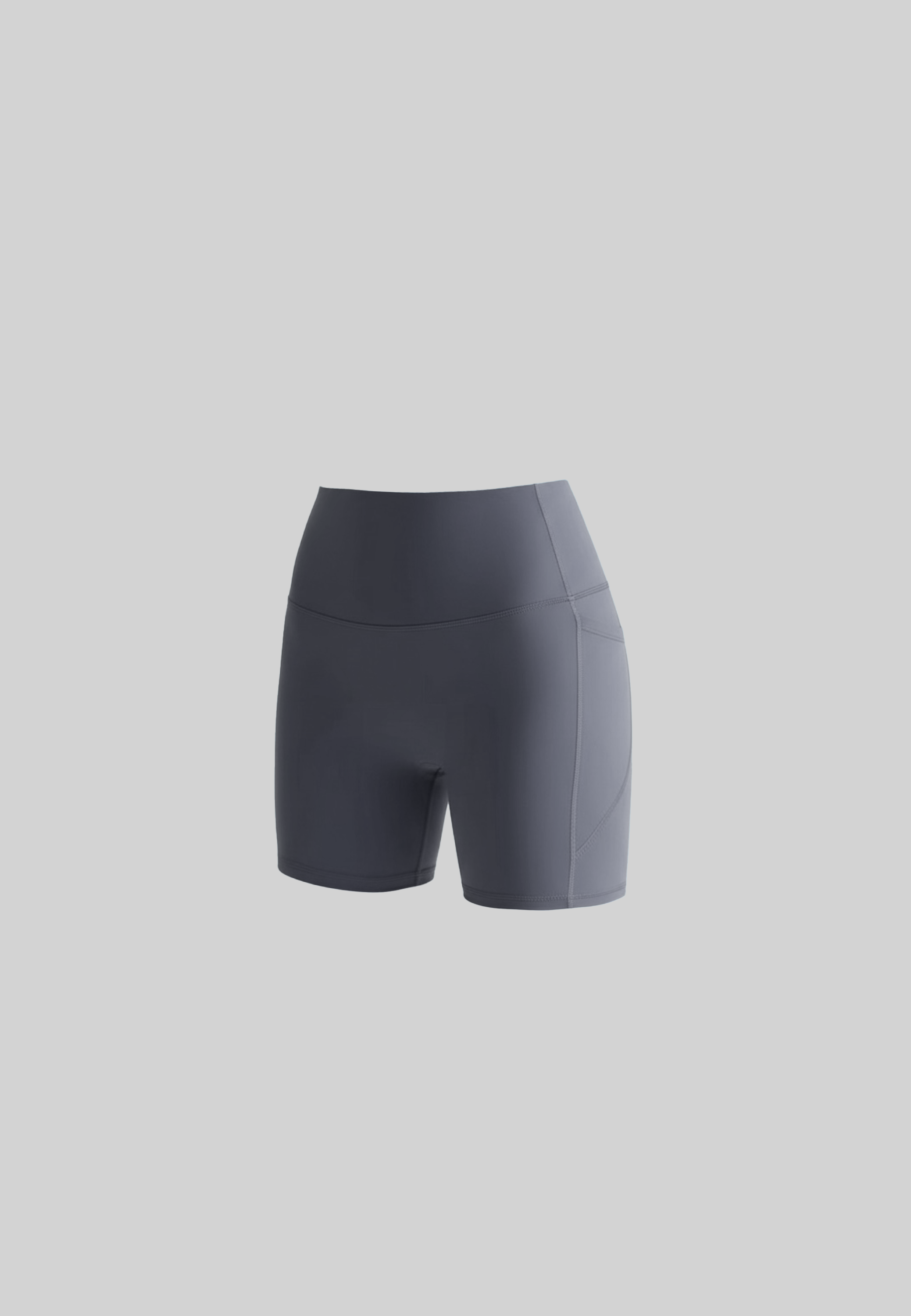 Performance Run Biker Shorts - Deep Grey