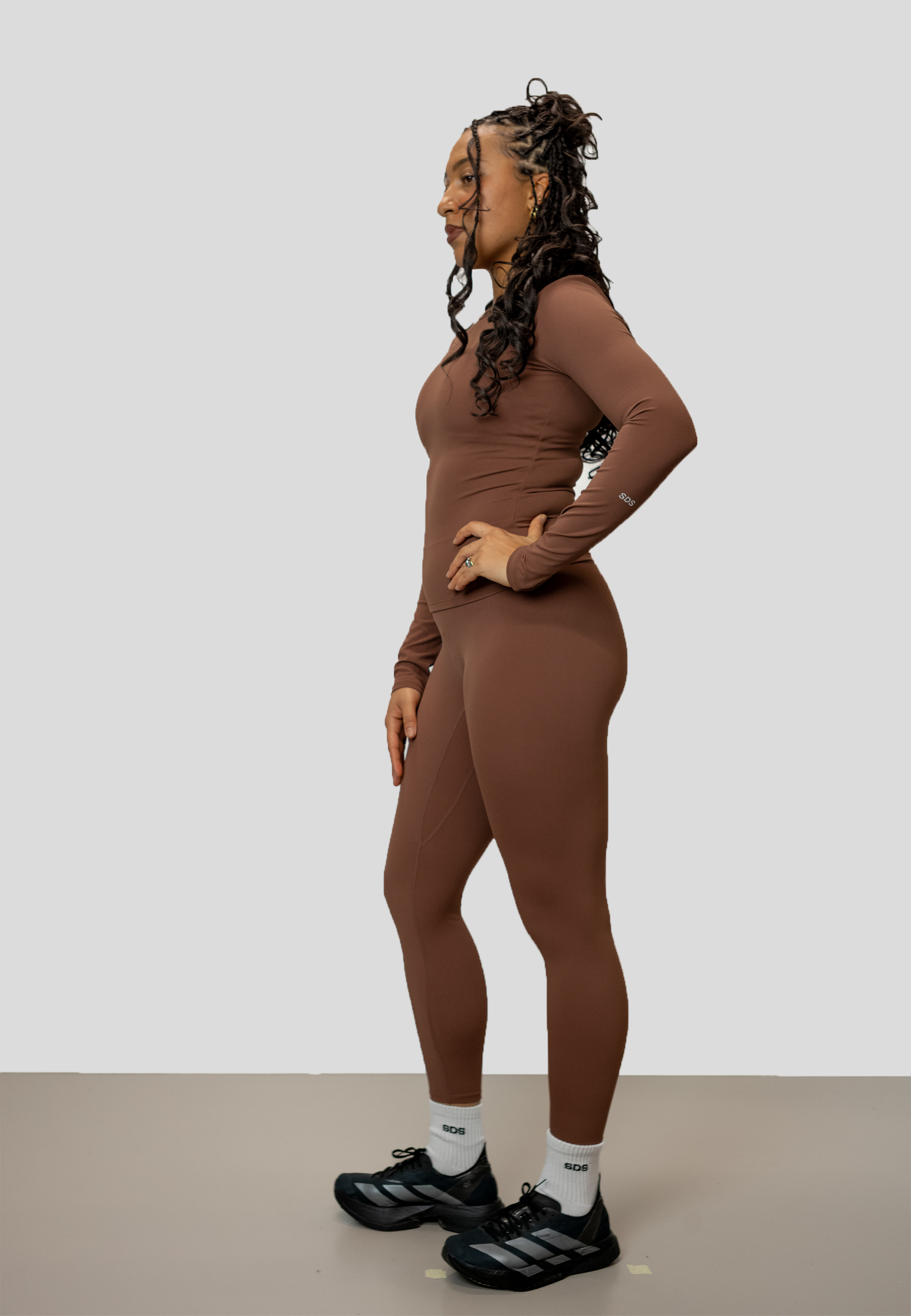 Performance Long Sleeve - Toffee Brown