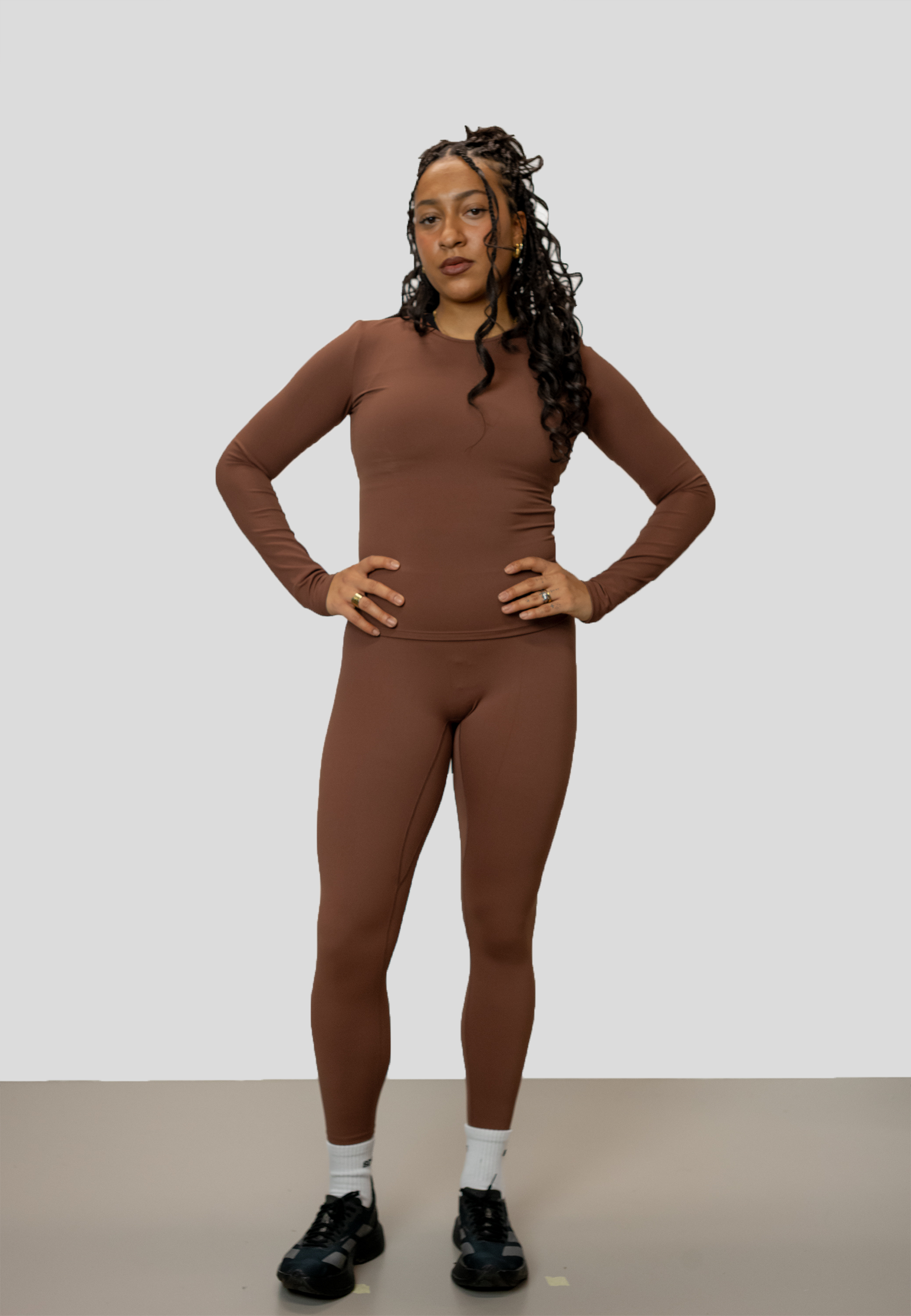 Performance Long Sleeve - Toffee Brown