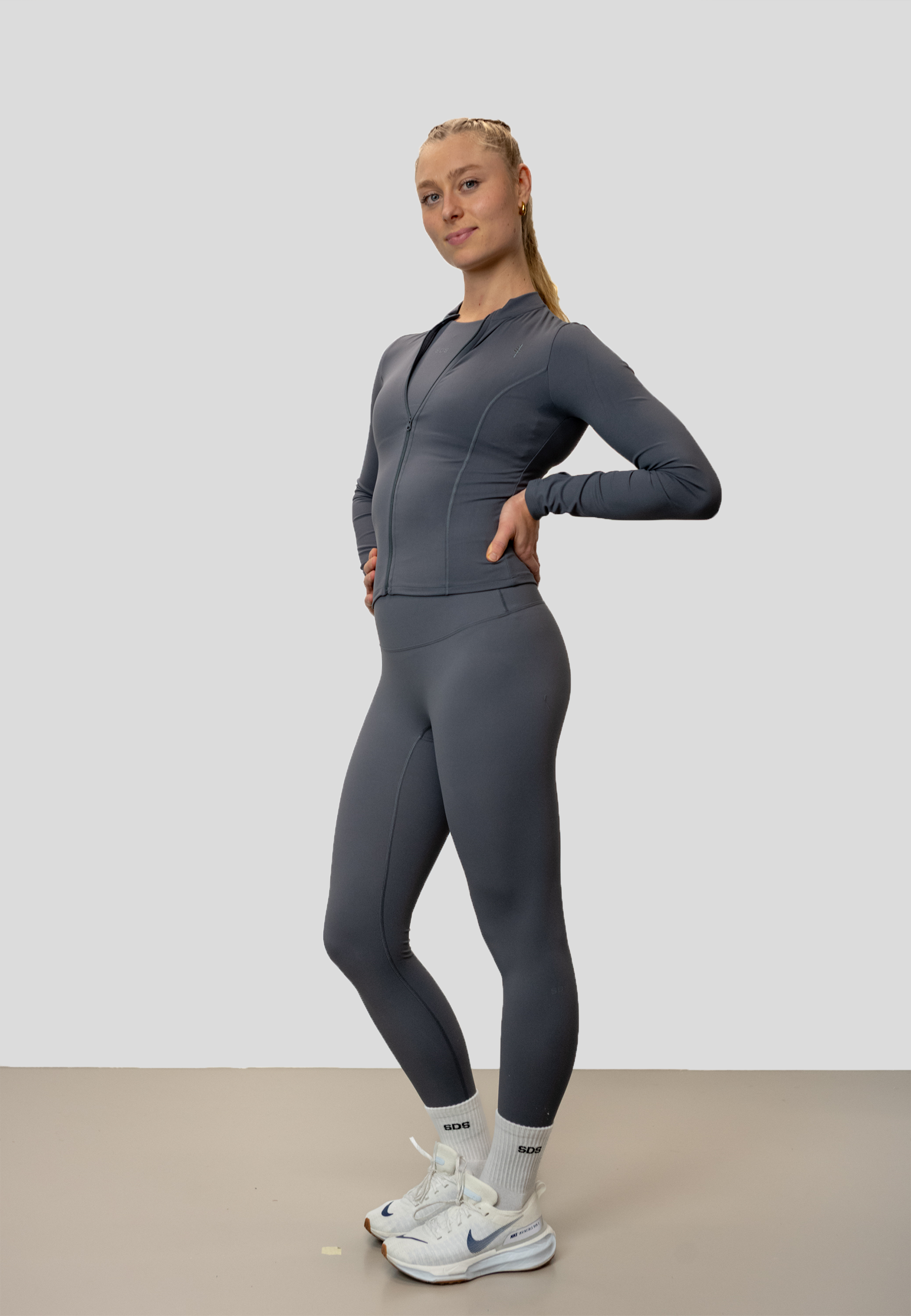 Zip Jacket Full Length V3- Deep Grey