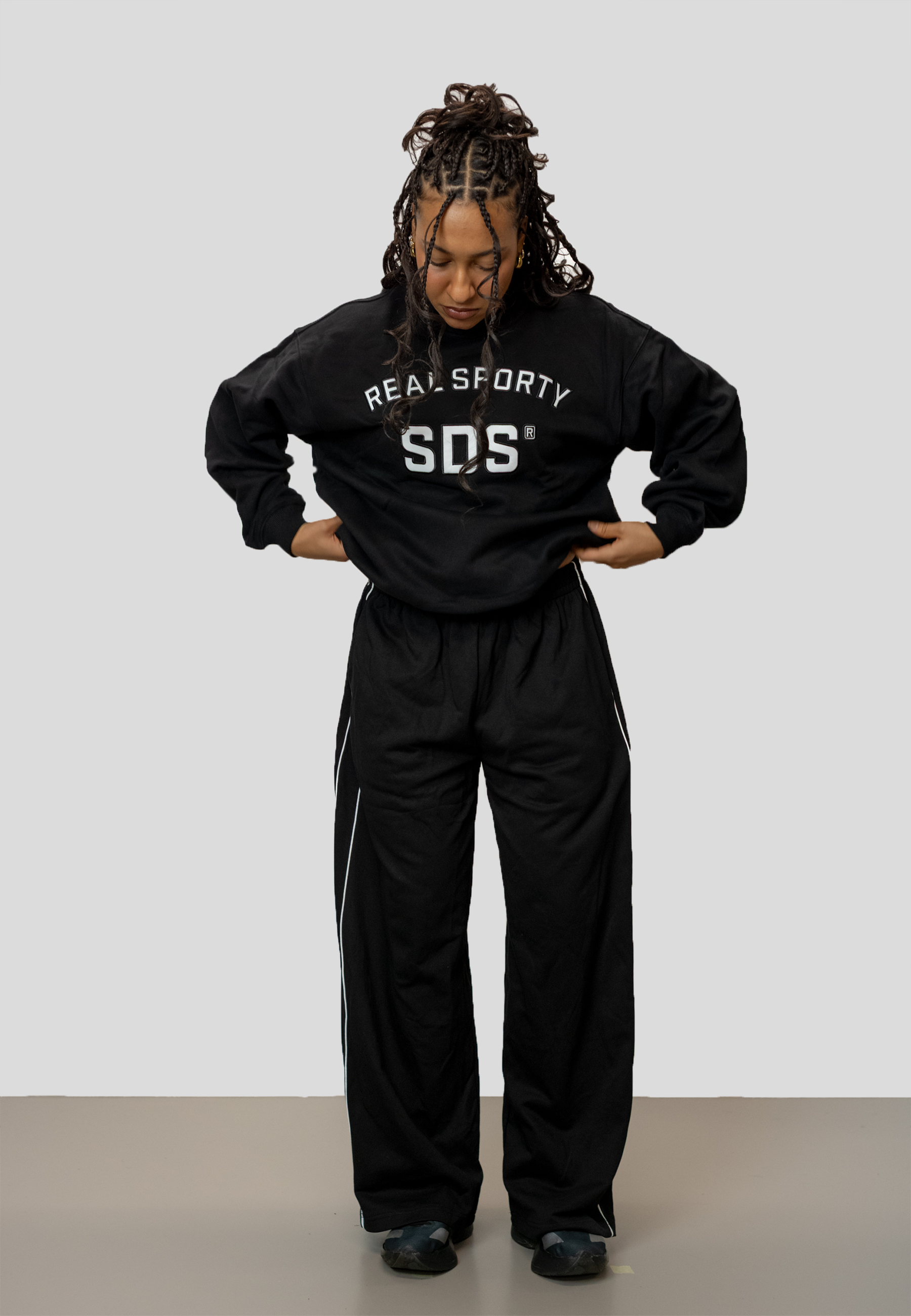 SDS Real Sporty Pullover - Black