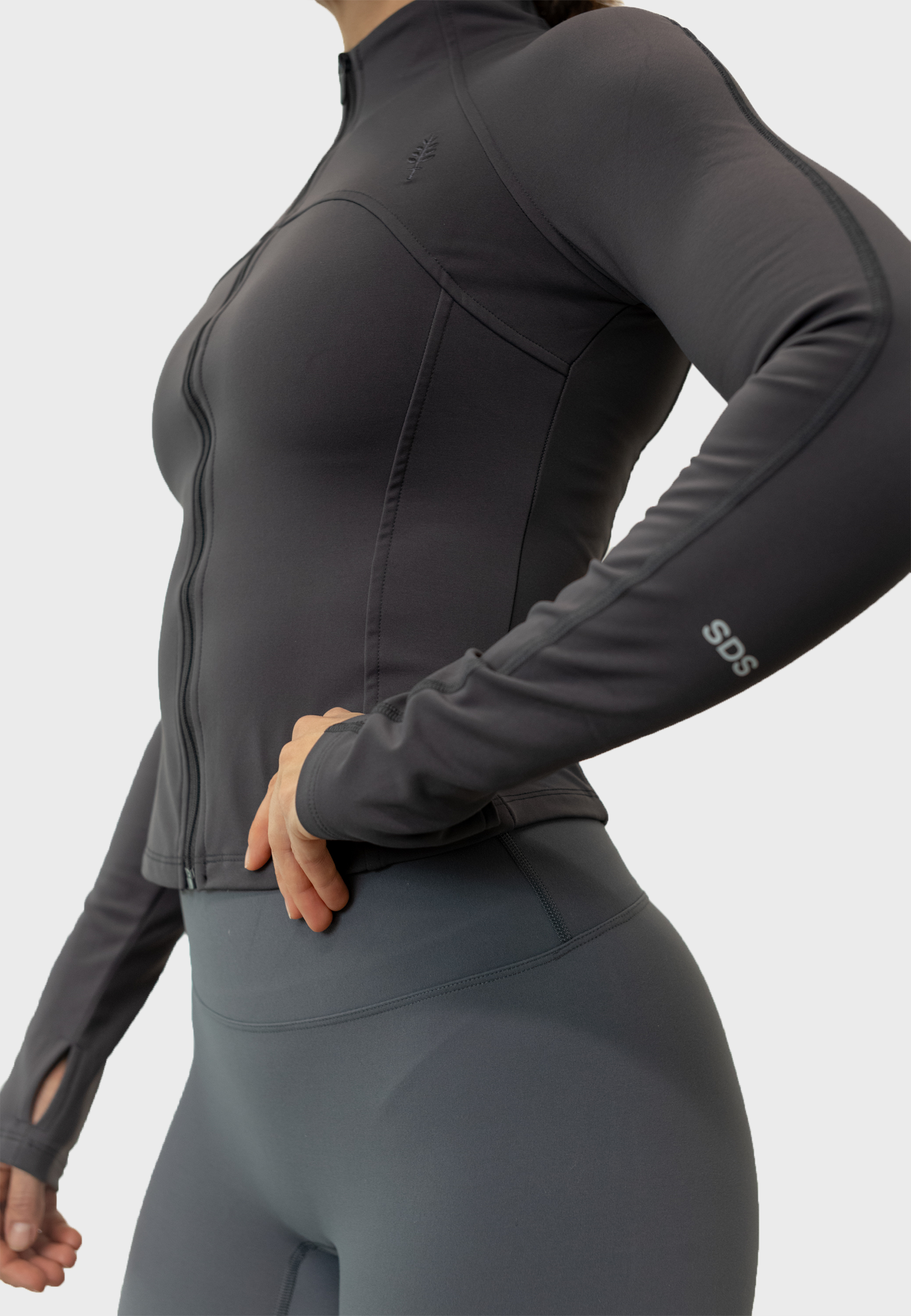 Light Fleece Zip Jacket - Nordic Grey