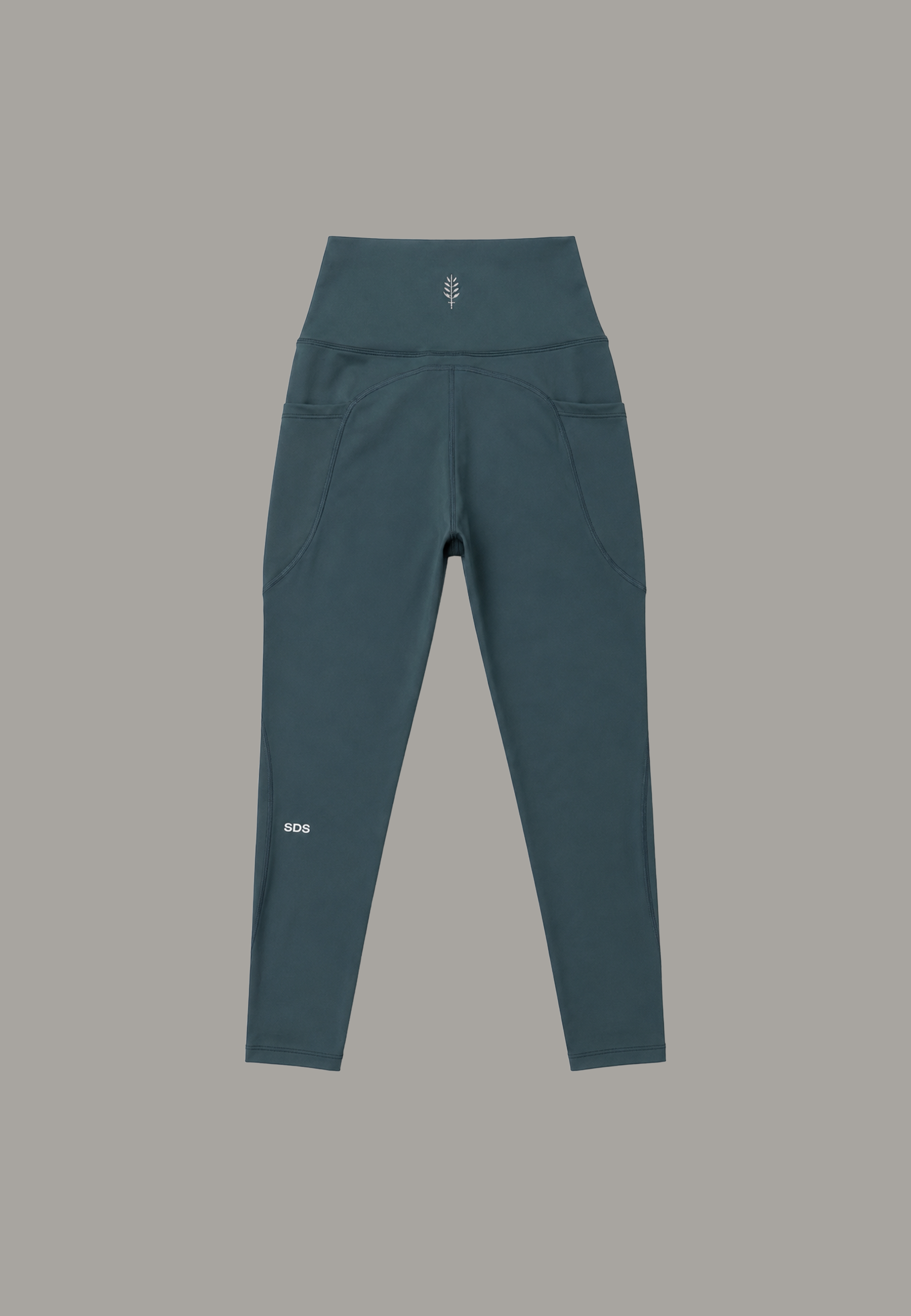 Performance Run Tights - 7/8 - Nordic Teal Green