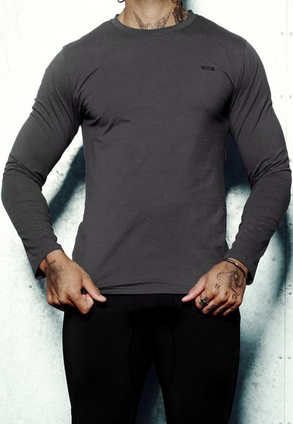 Essential Longsleeve - Grau