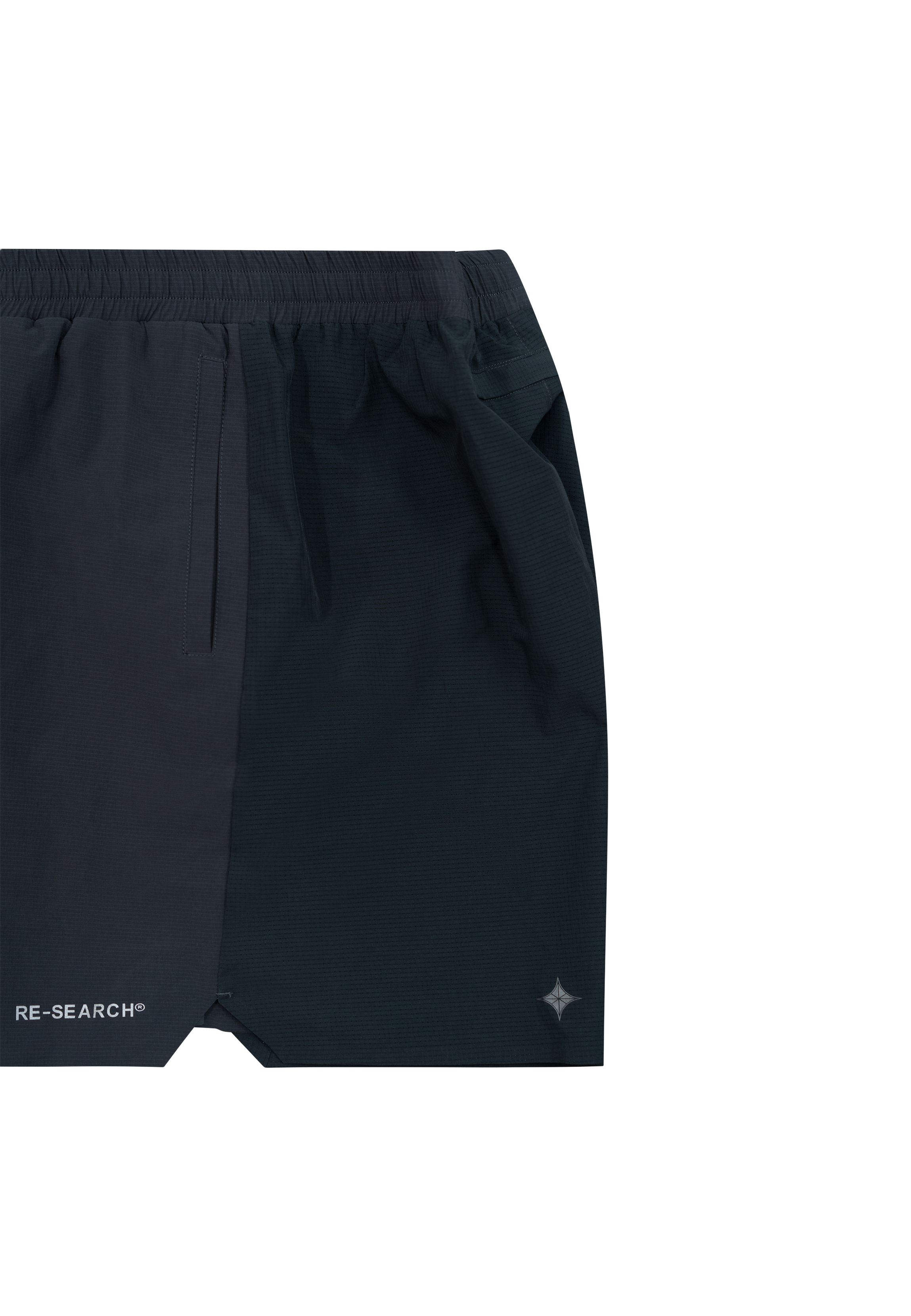 Hybrid Run Shorts - Grau