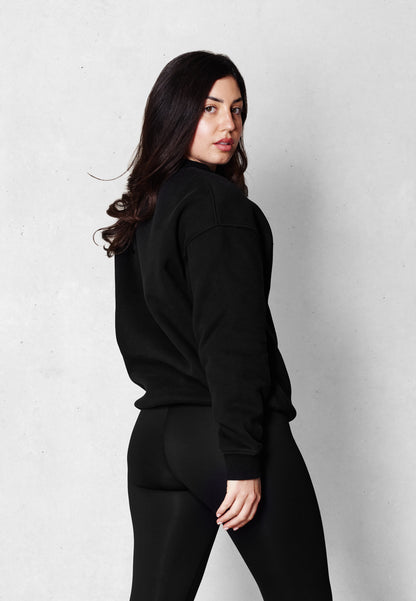 Oversized RD Pullover - Schwarz