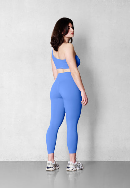 V-förmige Leggings - Himmelblau
