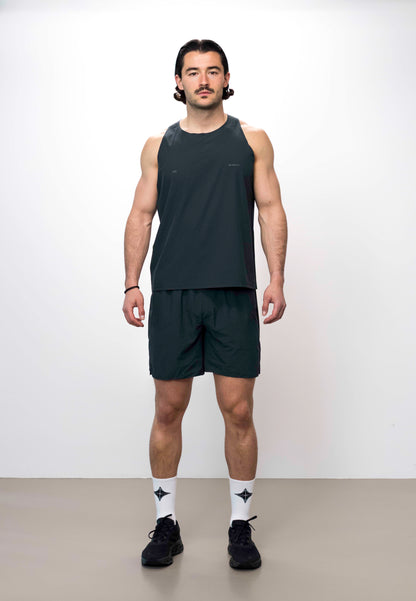 Hybrid Run Shorts - Grau