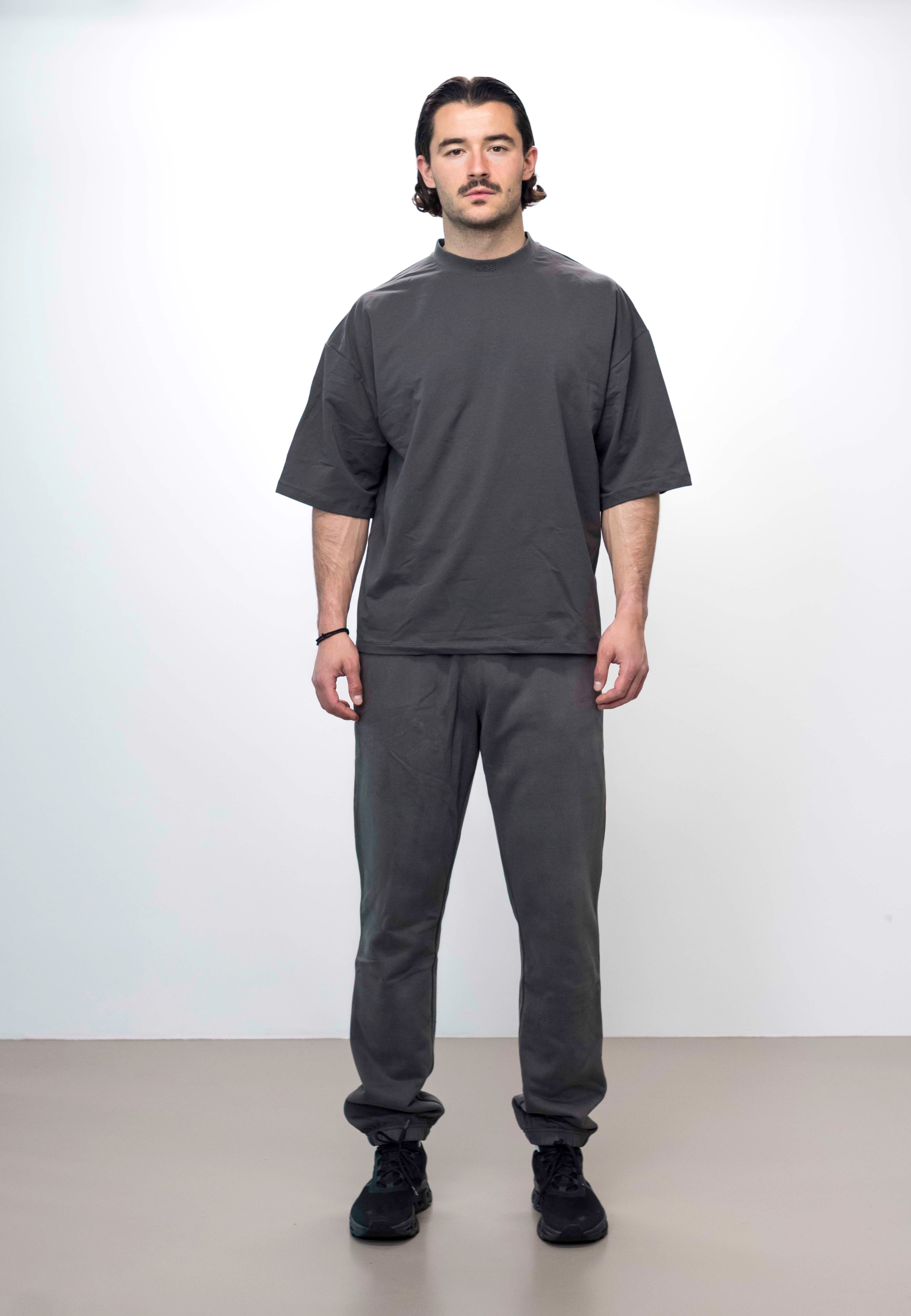 Signature Oversized T - Grau