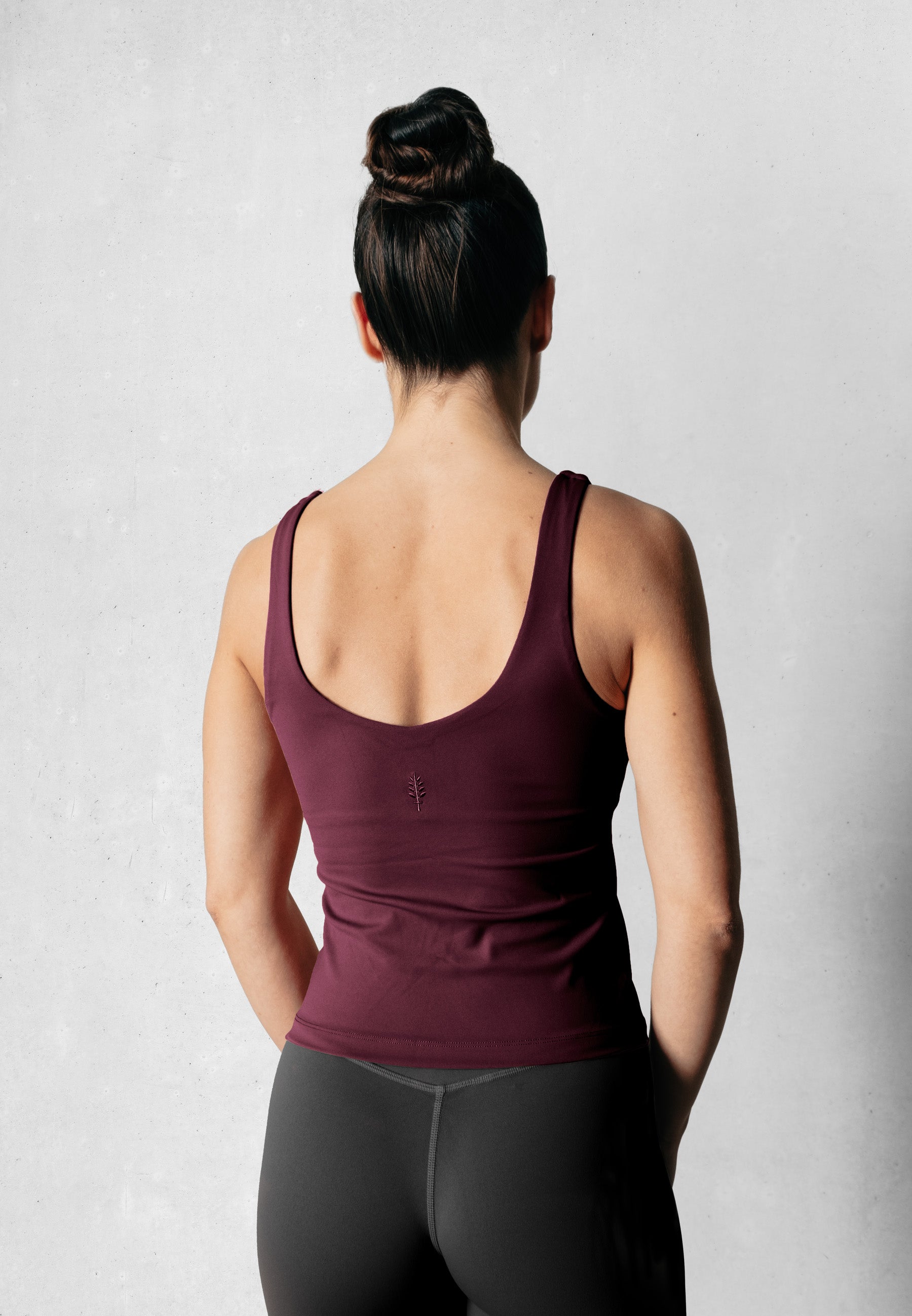 Full Length Top - Merlot