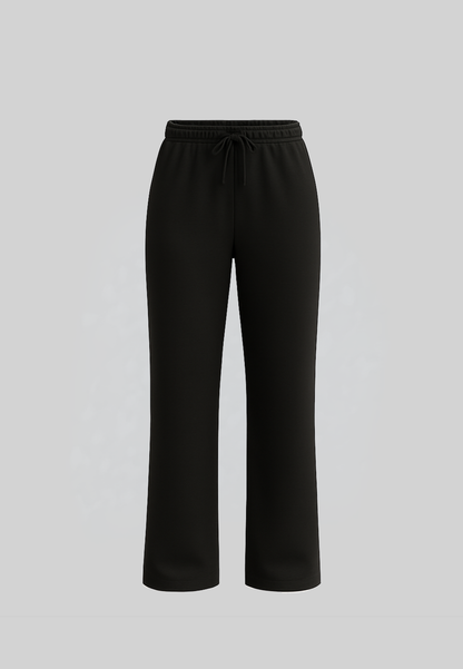 Wide Leg Pants - Black